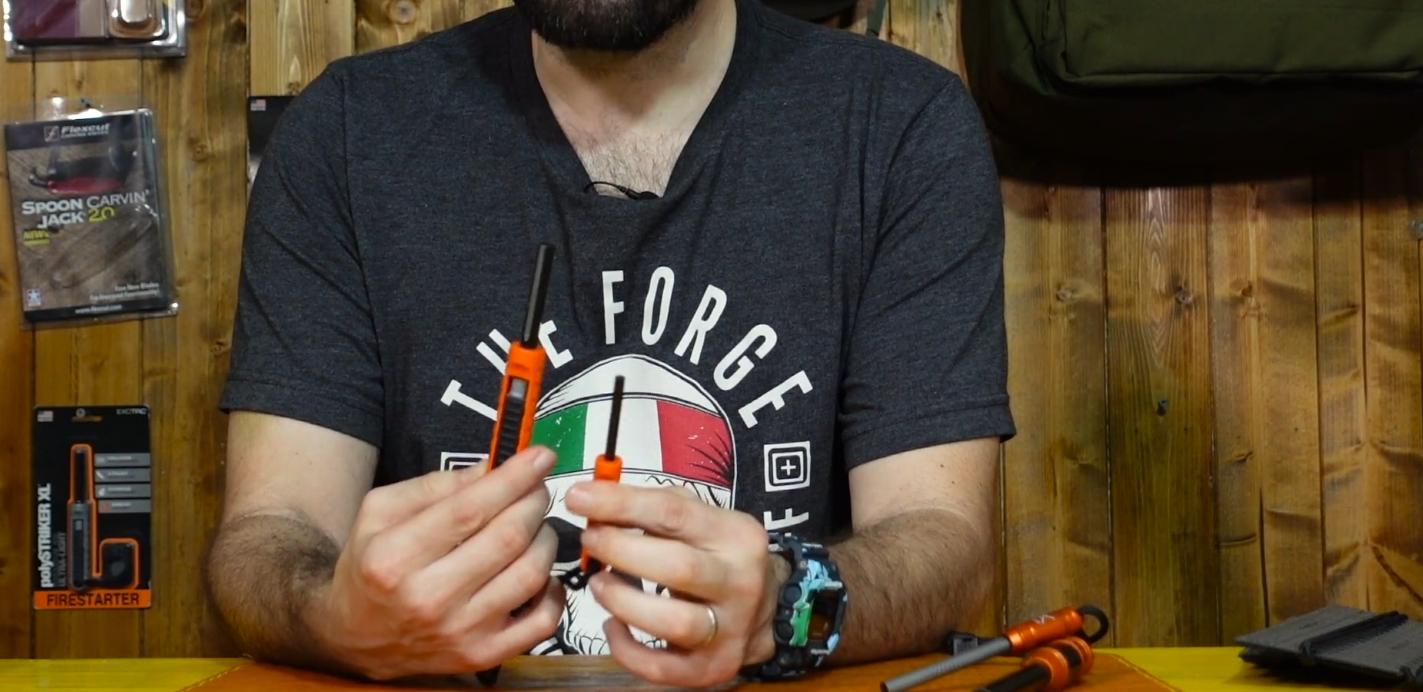 Paolo di Backpacco spiega il Polystriker di Exotac