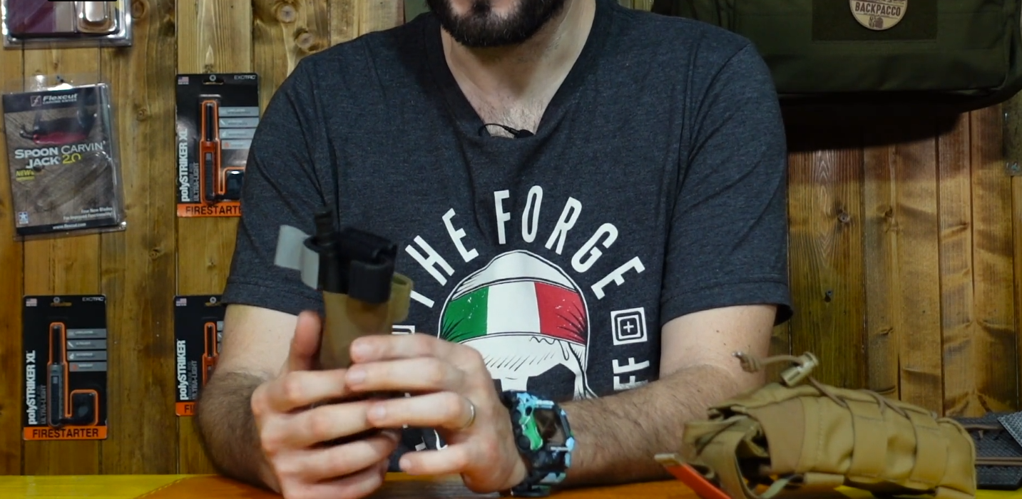 Paolo di Backpacco spiega la TQ Pouch di Blackfolium