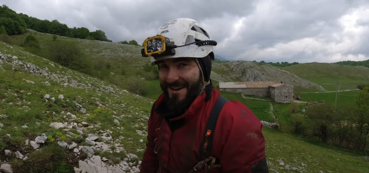 copertina video corso speleo