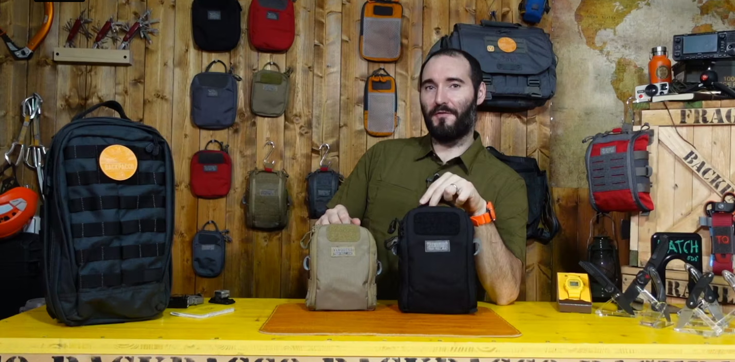 Paolo di backpacco spiega le pouch FTIM di Vanquest