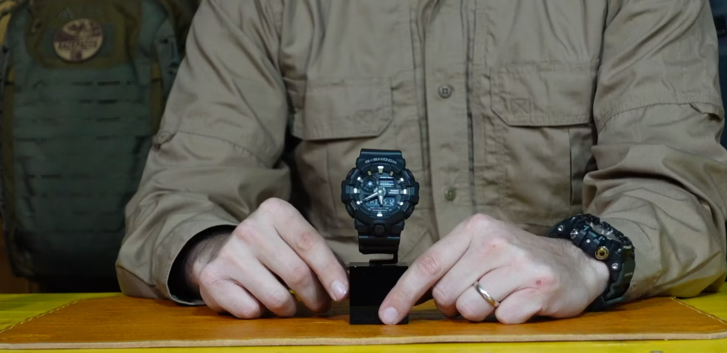 Paolo di Backpacco spiega il casio ga-700-1b