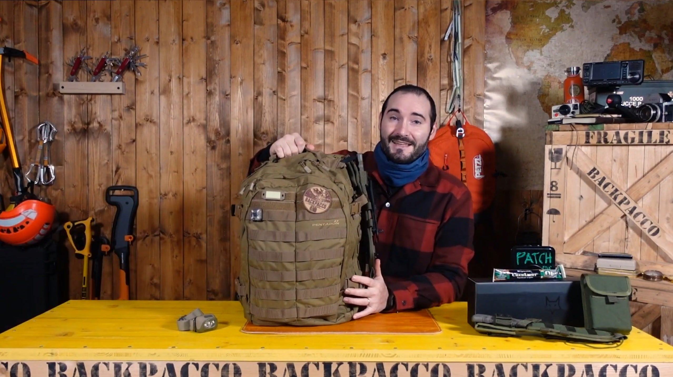 Copertina del video dove Paolo di Backpacco spiega il Kyler 2.0 di Pentagon