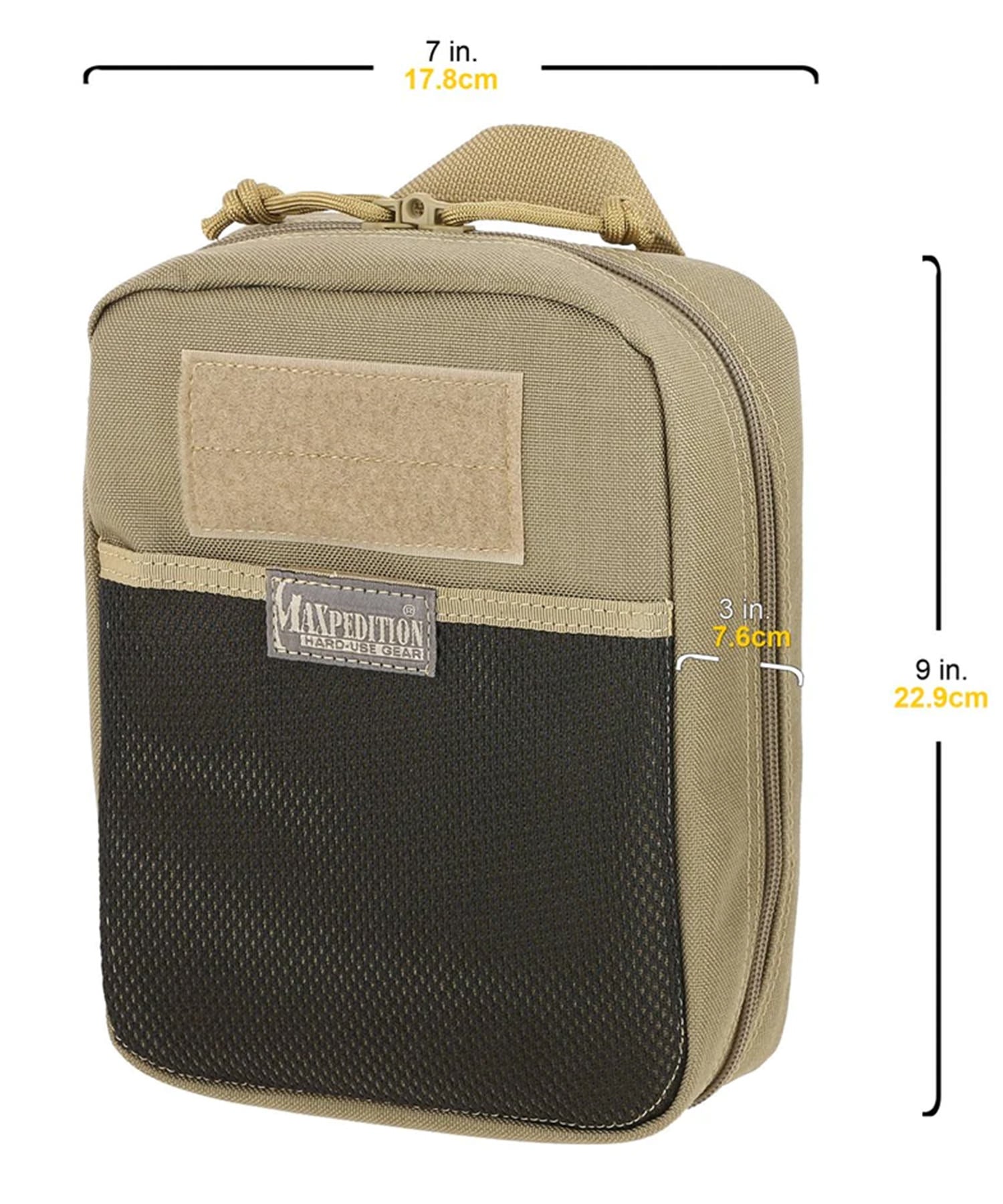 Maxpedition chubby pocket organizer con quote dimensioni