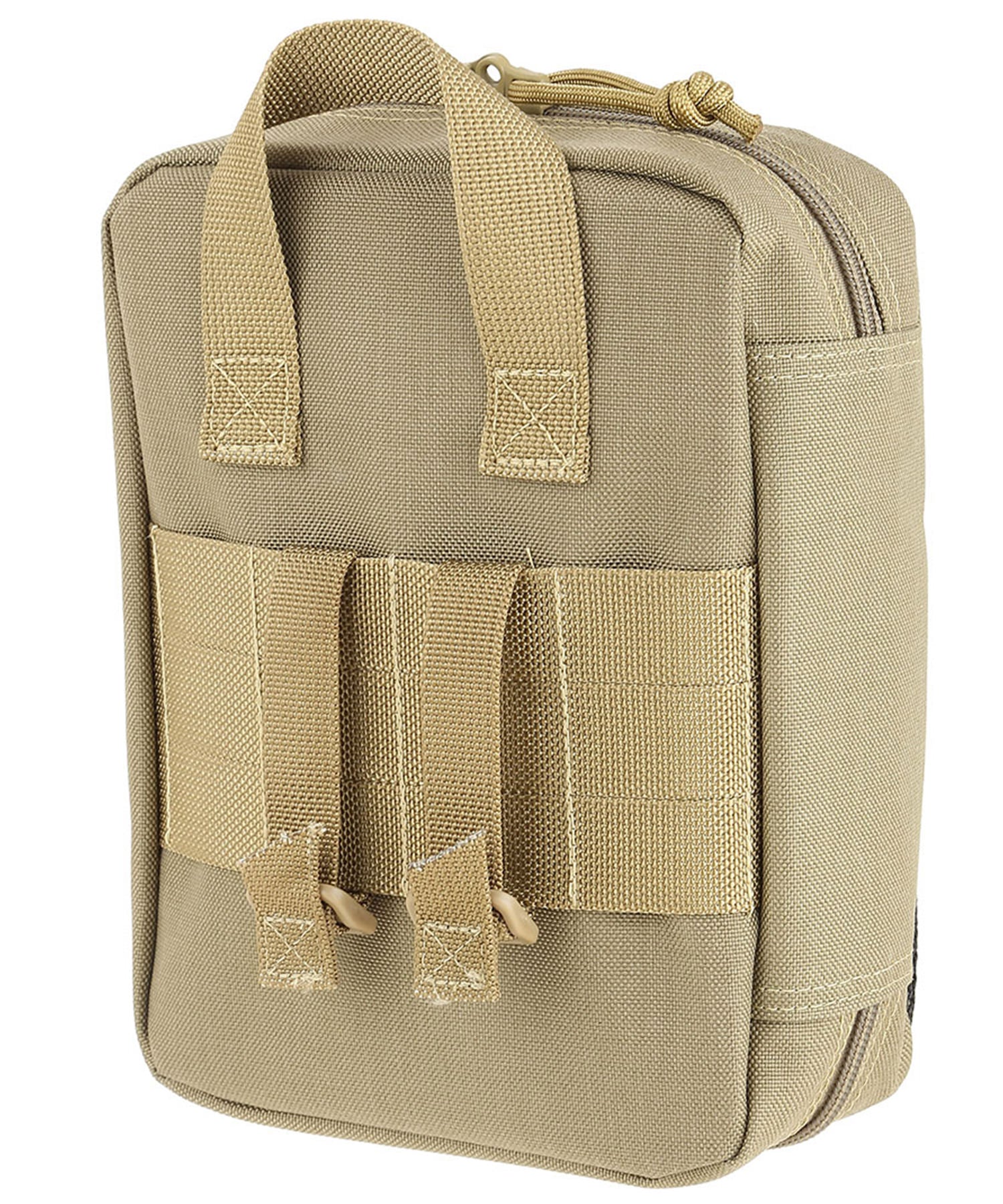 Maxpedition chubby pocket organizer vista da dietro con cinghiette MOLLE