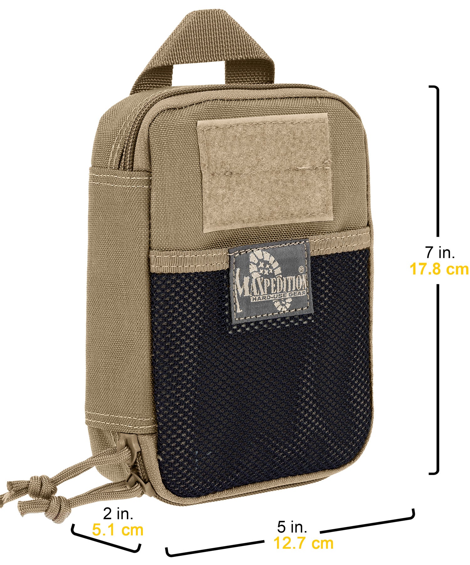 Maxpedition fatty pocket organizer con quote dimensioni