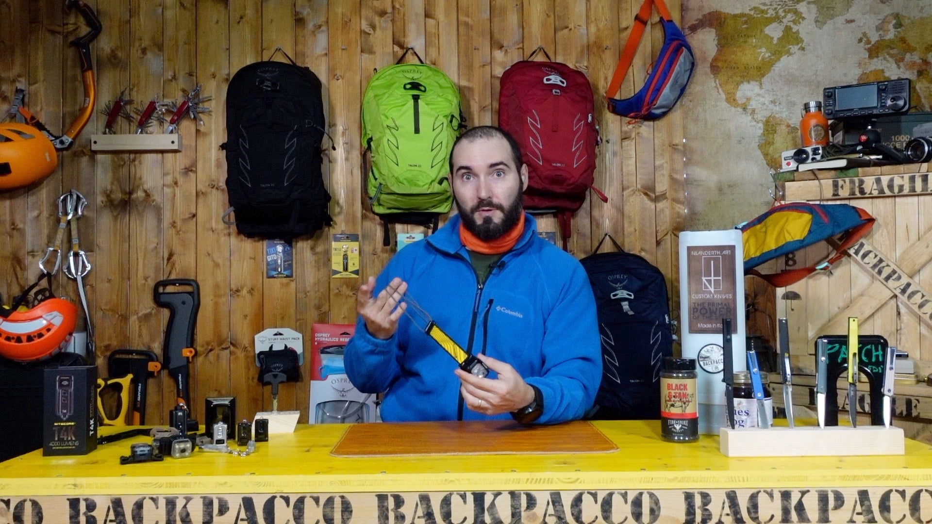 Paolo di backpacco spiega la nitecore nu25