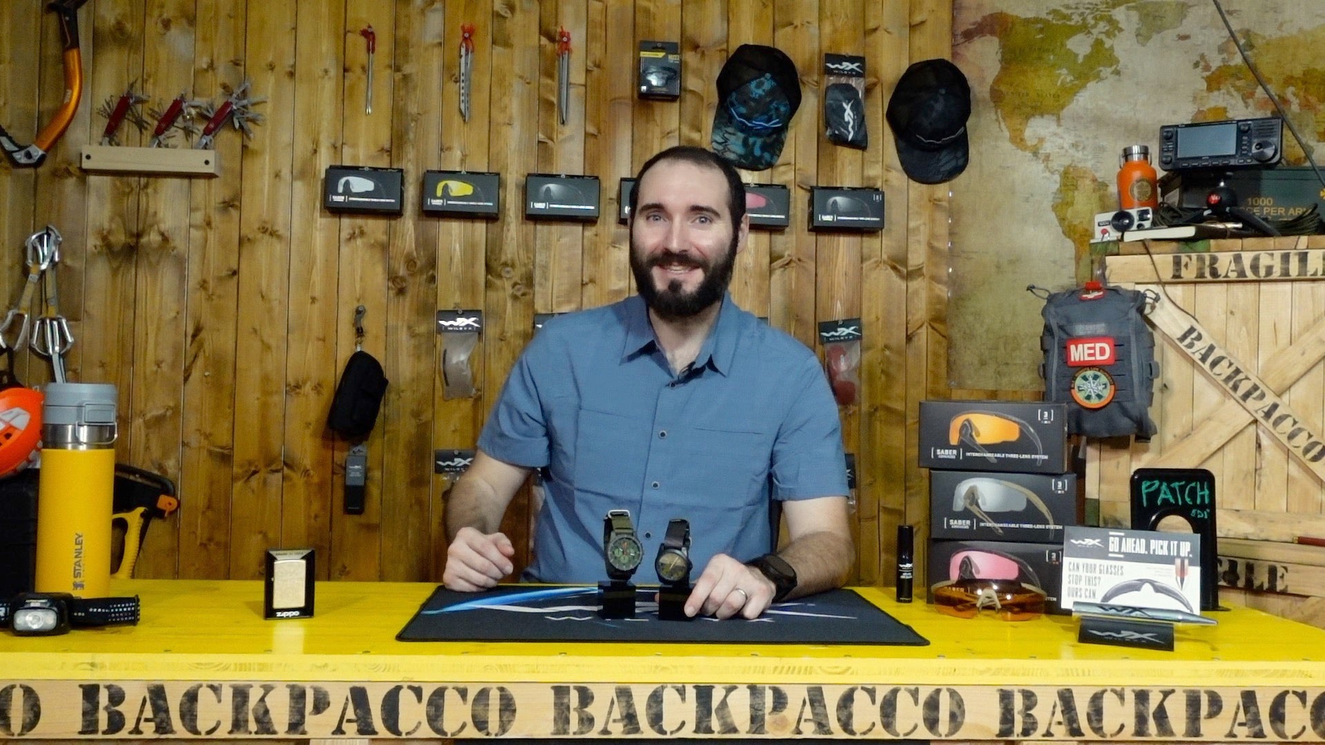 Paolo di Backpacco spiega gli orologi Outpost Chrono e Pathfinder watch di 5.11