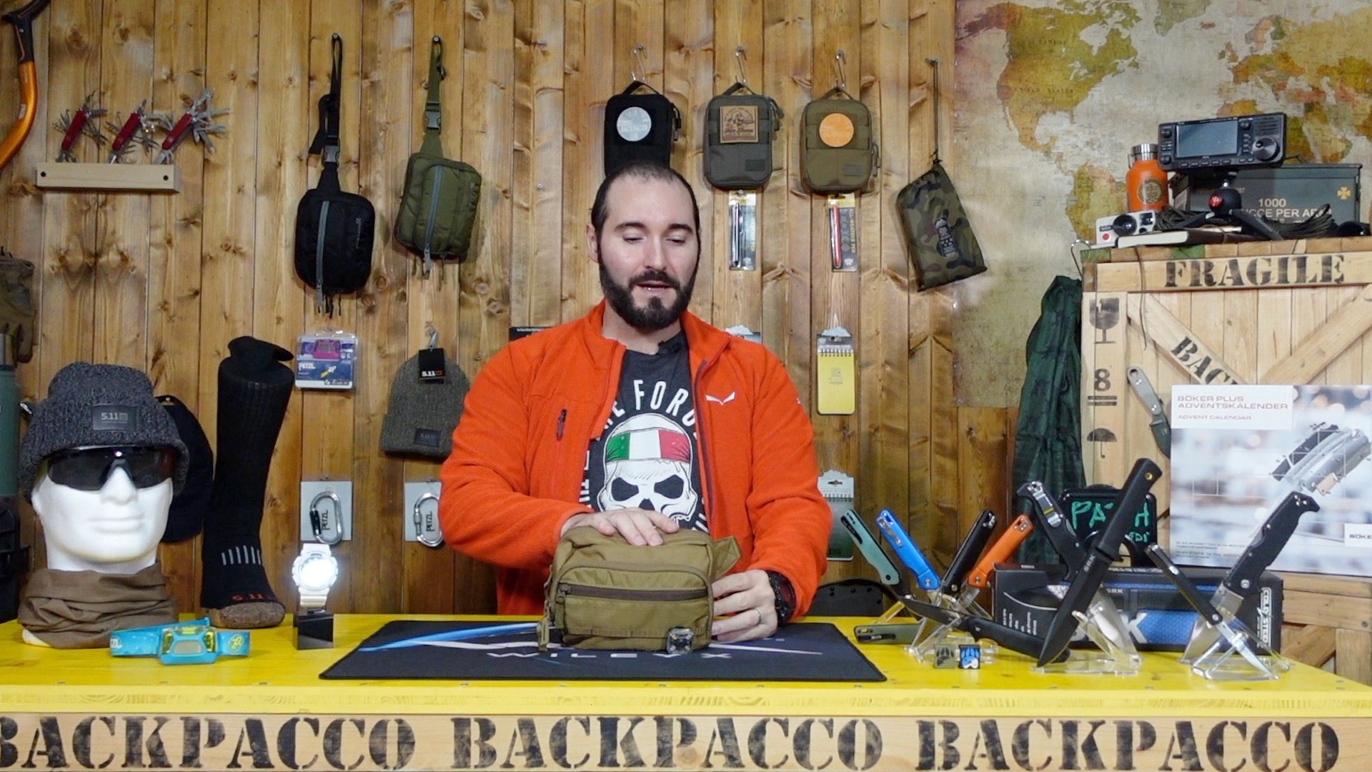 Paolo di Backpacco spiega la PENTAGON | PROTEAN POUCH