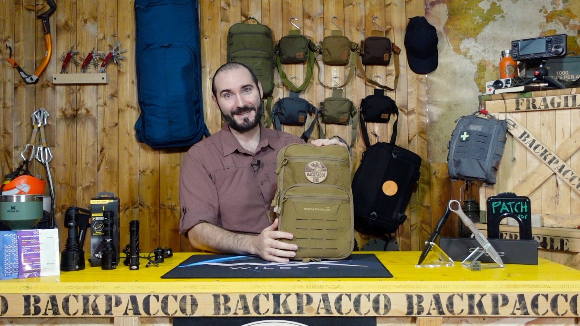 Paolo di Backpacco spiega la Quick Bag di Pentagon