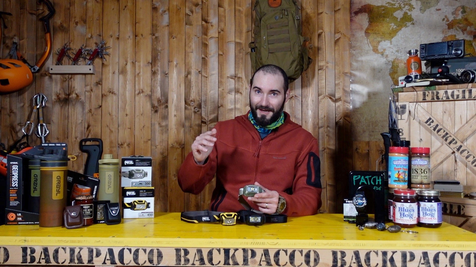 Paolo di Backpacco spiega la serie aria di petzl