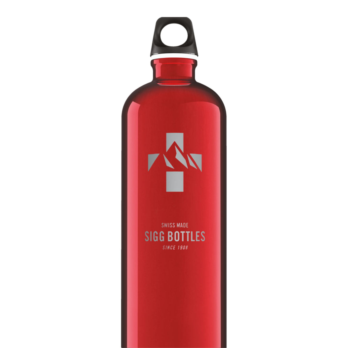 SIGG | WATER BOTTLE MOUNTAIN RED - Borraccia in alluminio da 1 L