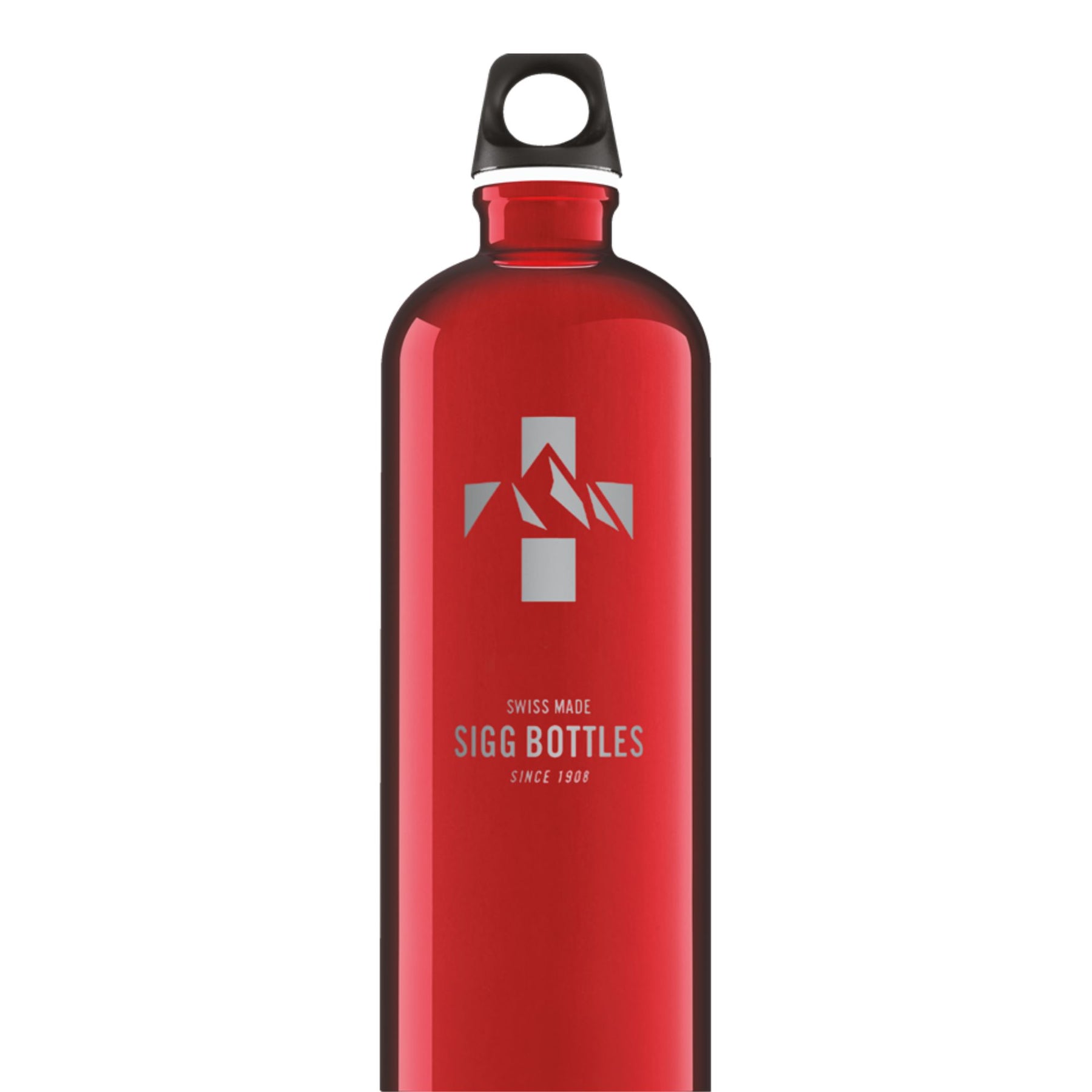 SIGG | WATER BOTTLE MOUNTAIN RED - Borraccia in alluminio da 1 L