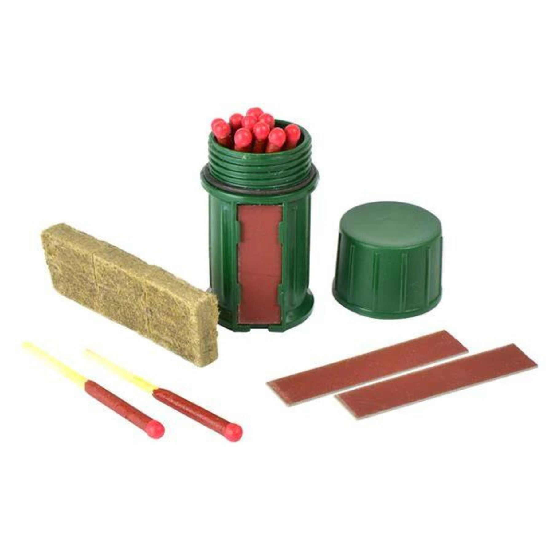 UCO | FIRE STARTING KIT -  Fiammiferi antivento con esca e custodia