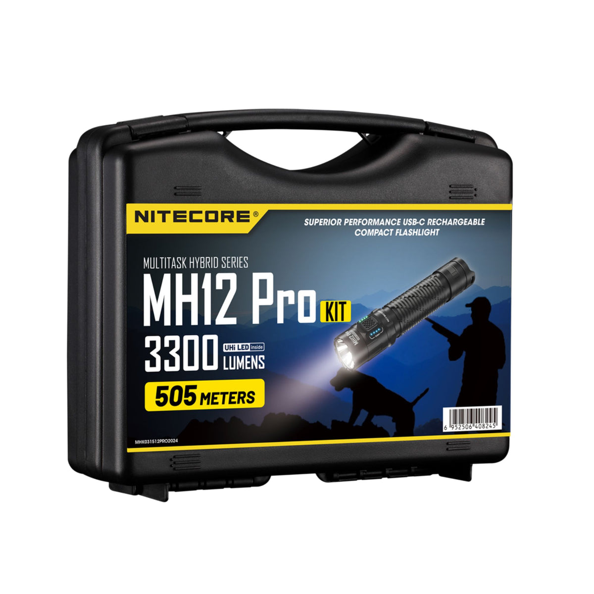NITECORE - MH12 PRO KIT - Torcia Palmare da 3300 Lumens + kit