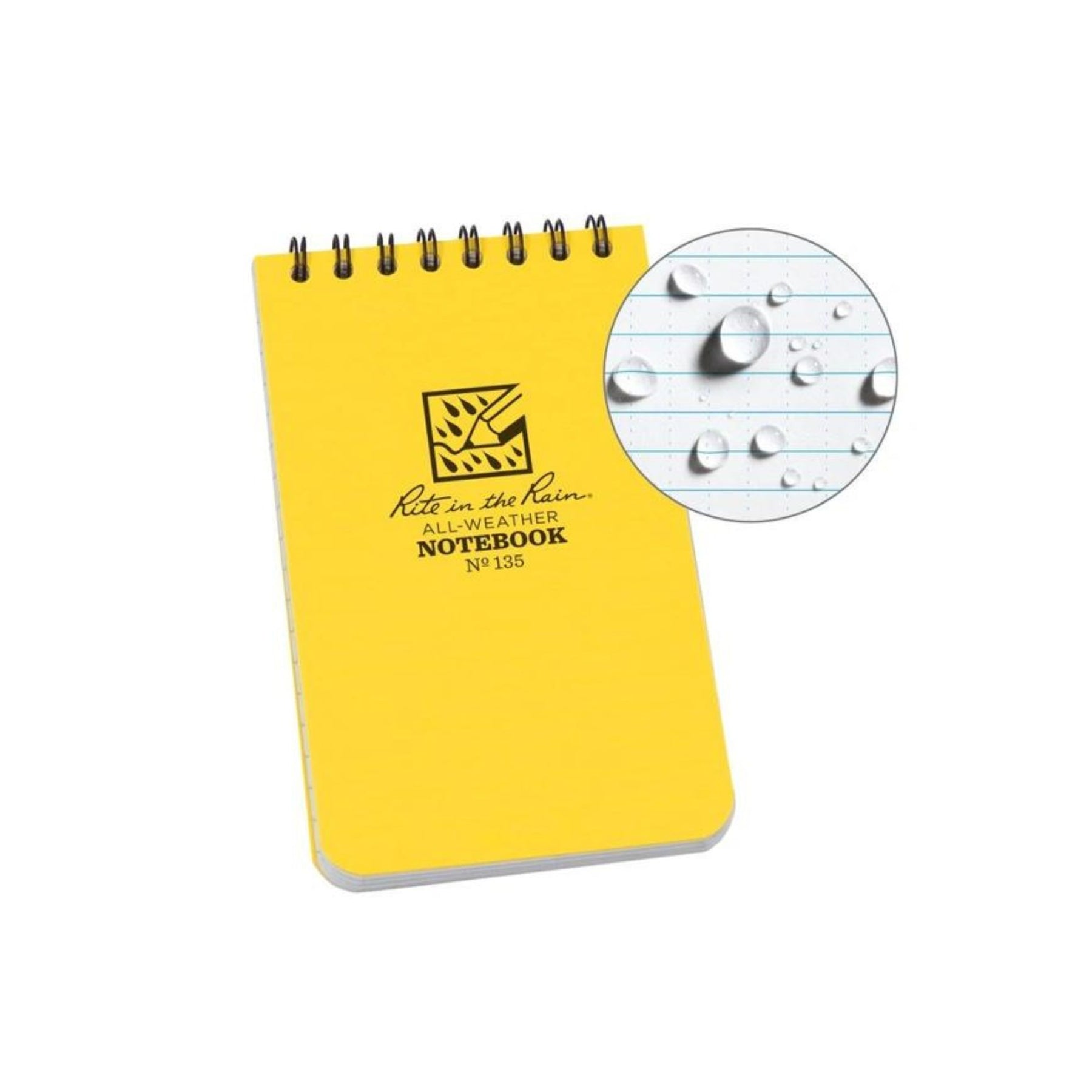RITE IN THE RAIN | TOP SPIRAL NOTEBOOK 135 - Block notes impermeabile