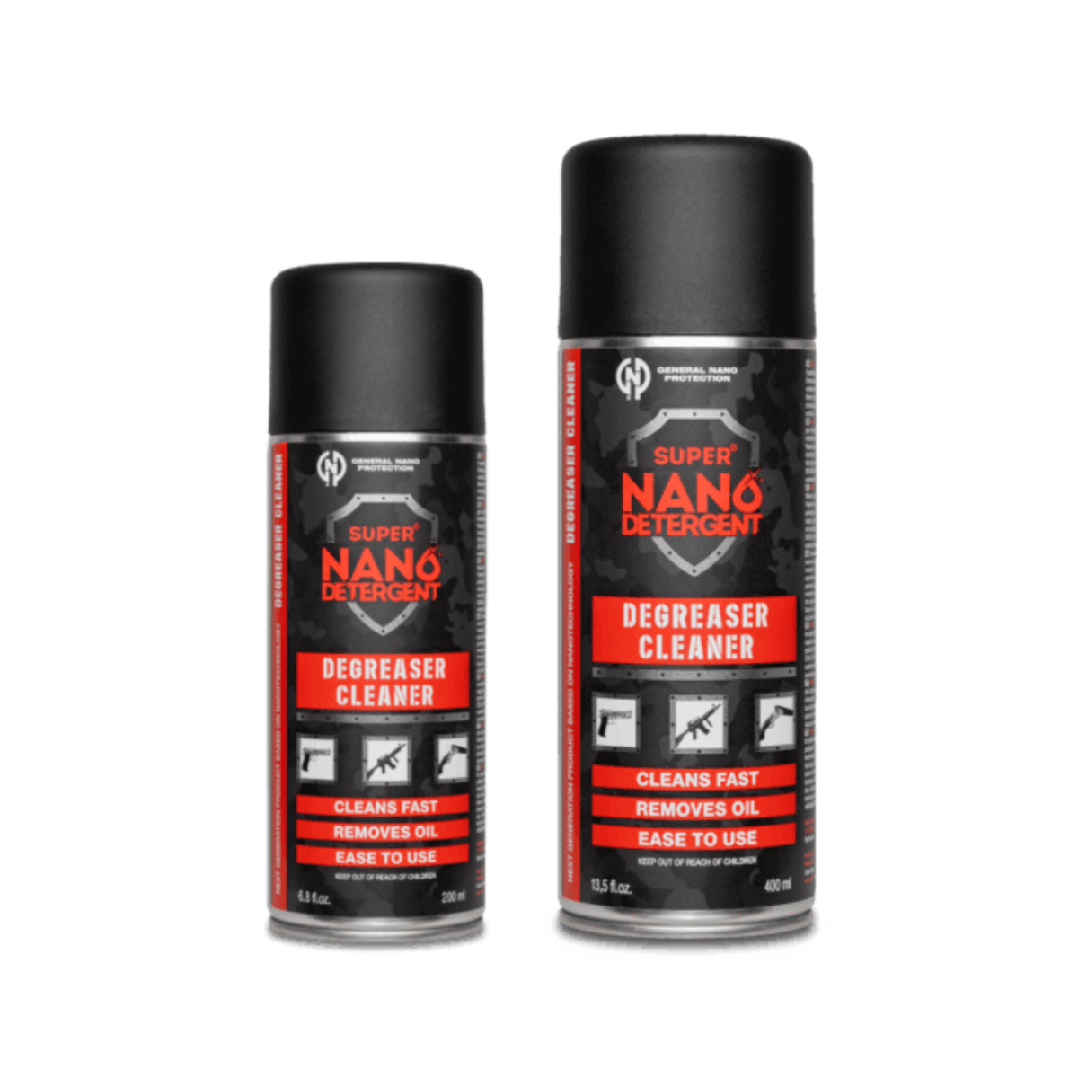GENERAL NANO | GUN DEGREASER CLEANER - Detergente sgrassatore - BackPacco - BP-GENERALNANO-GUN-DEGREASER-200