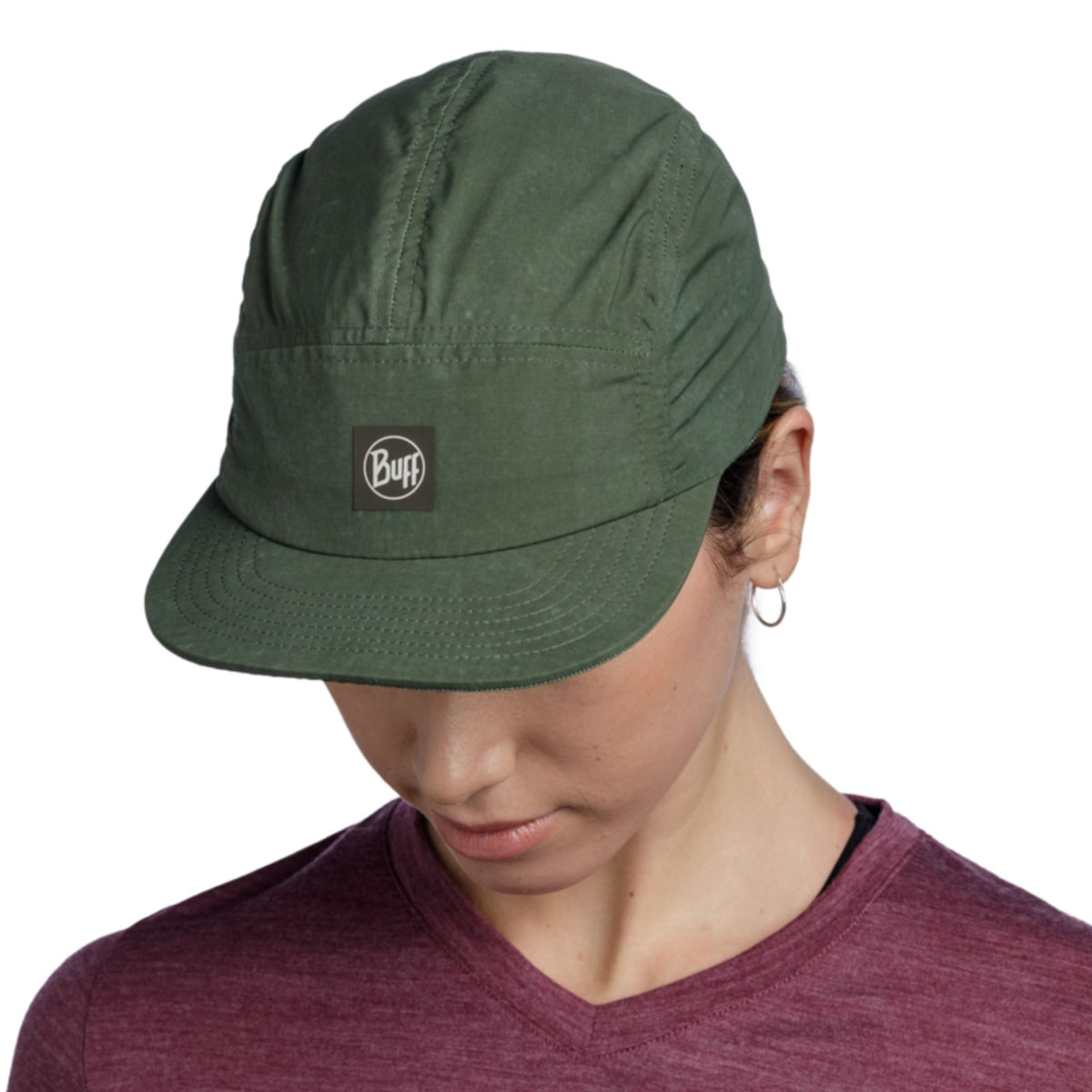 BUFF | 5 PANEL EXPLORE CAP - SLEN MILITARY - Cappello