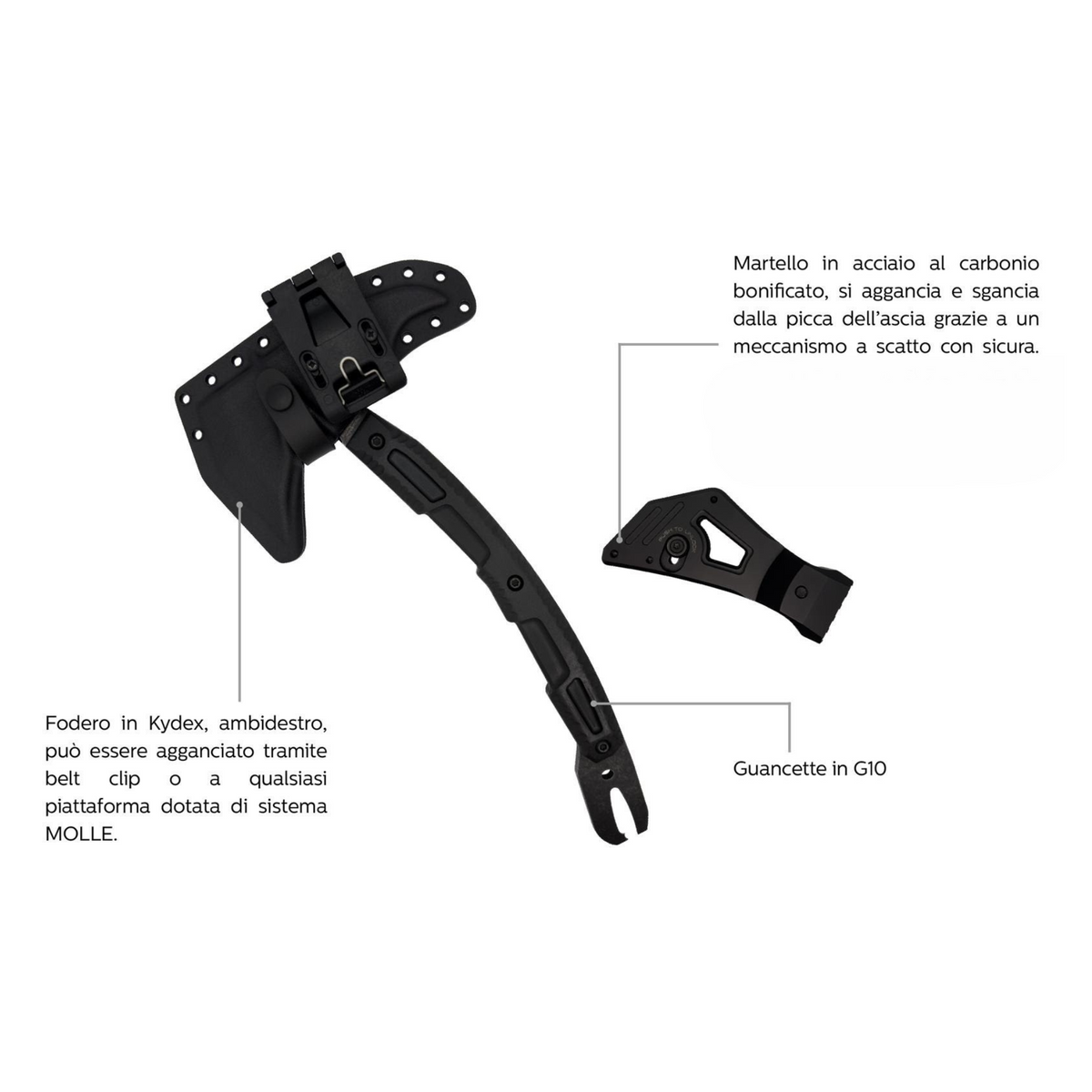 EXTREMA RATIO | ESTREMA - Ascia tattica