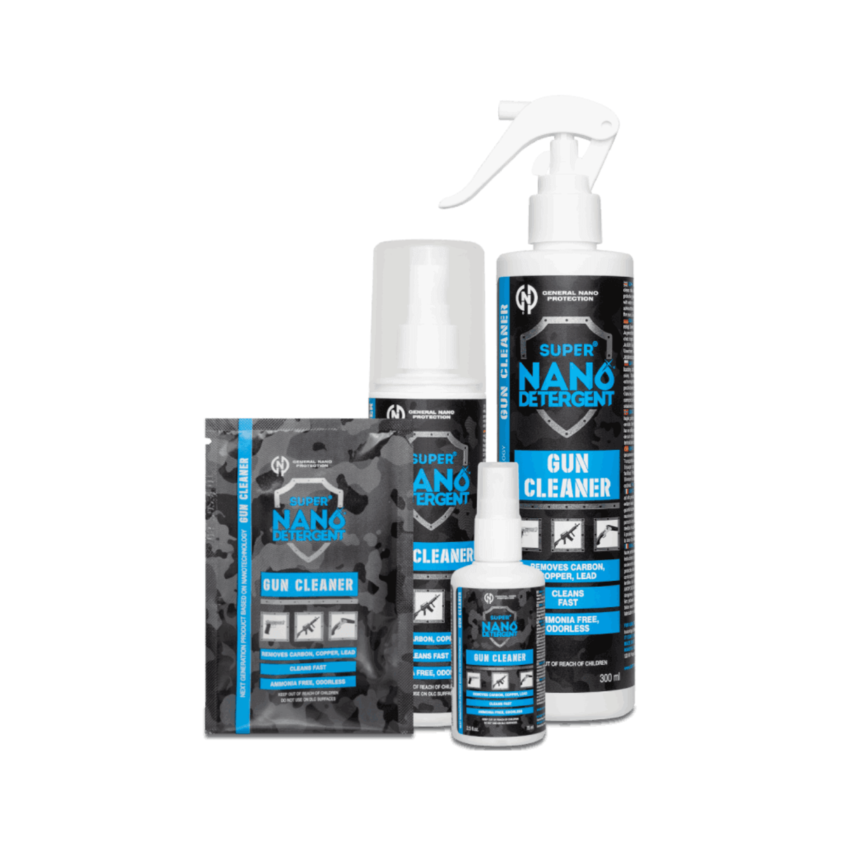 GENERAL NANO | GUN CLEANER - Detergente per armi - BackPacco - BP-GENERALNANO-GUN-CLEANER-75