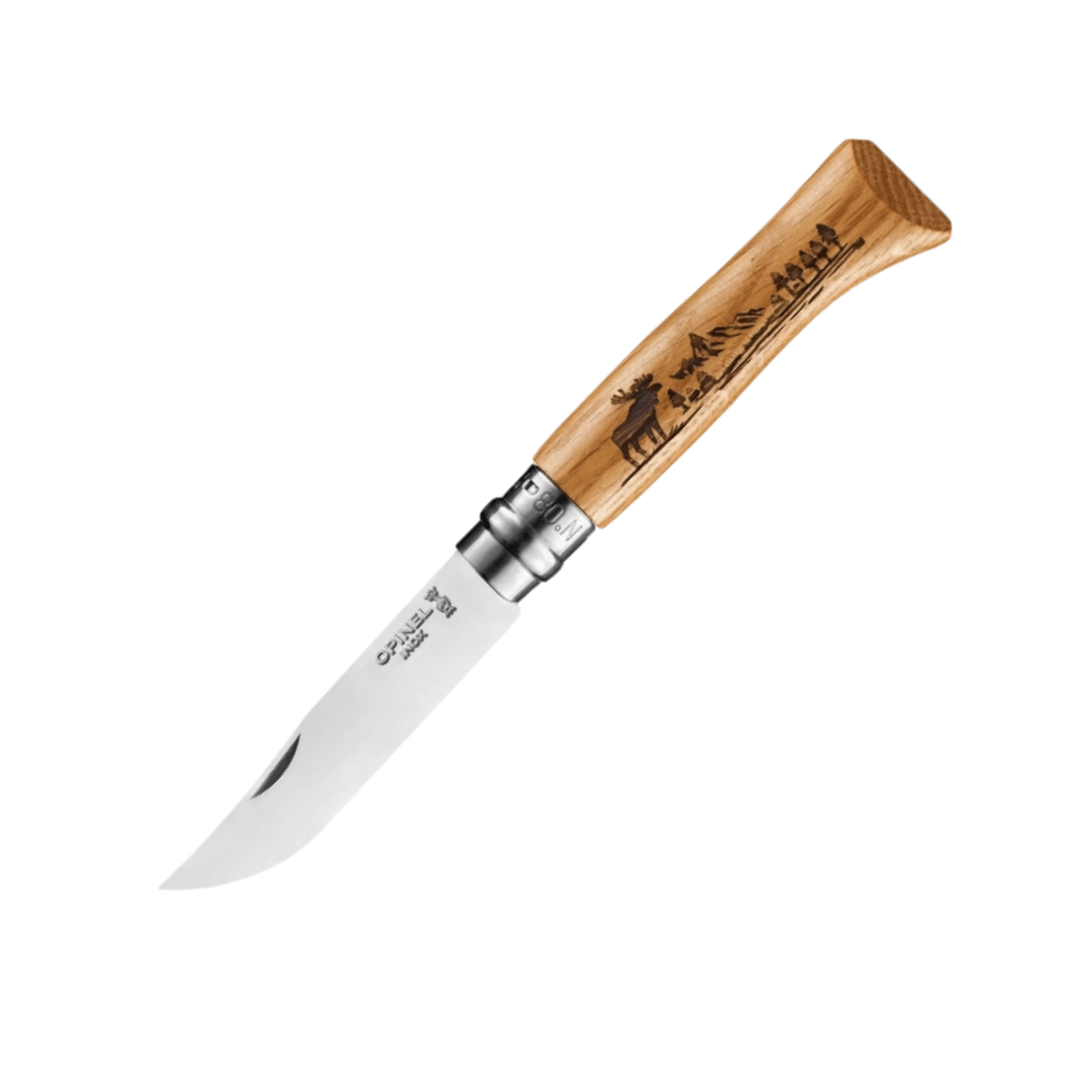 OPINEL | N° 08 ANIMALIA AMERICA ALCE - Coltello chiudibile - BackPacco - BP-OPINEL-002627