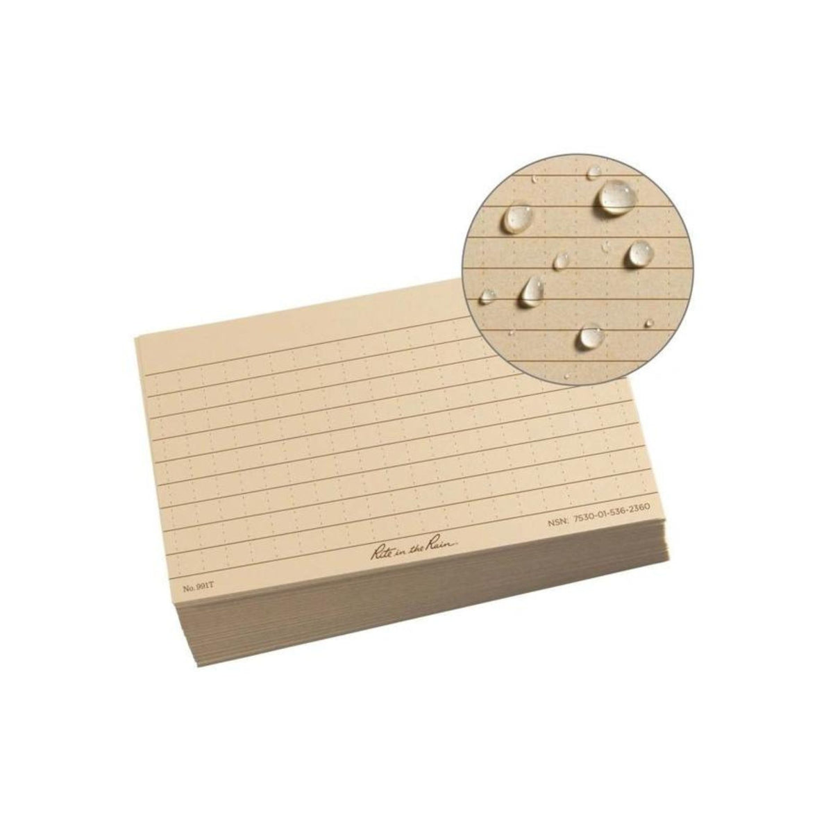 RITE IN THE RAIN | INDEX CARDS 991T - Schede