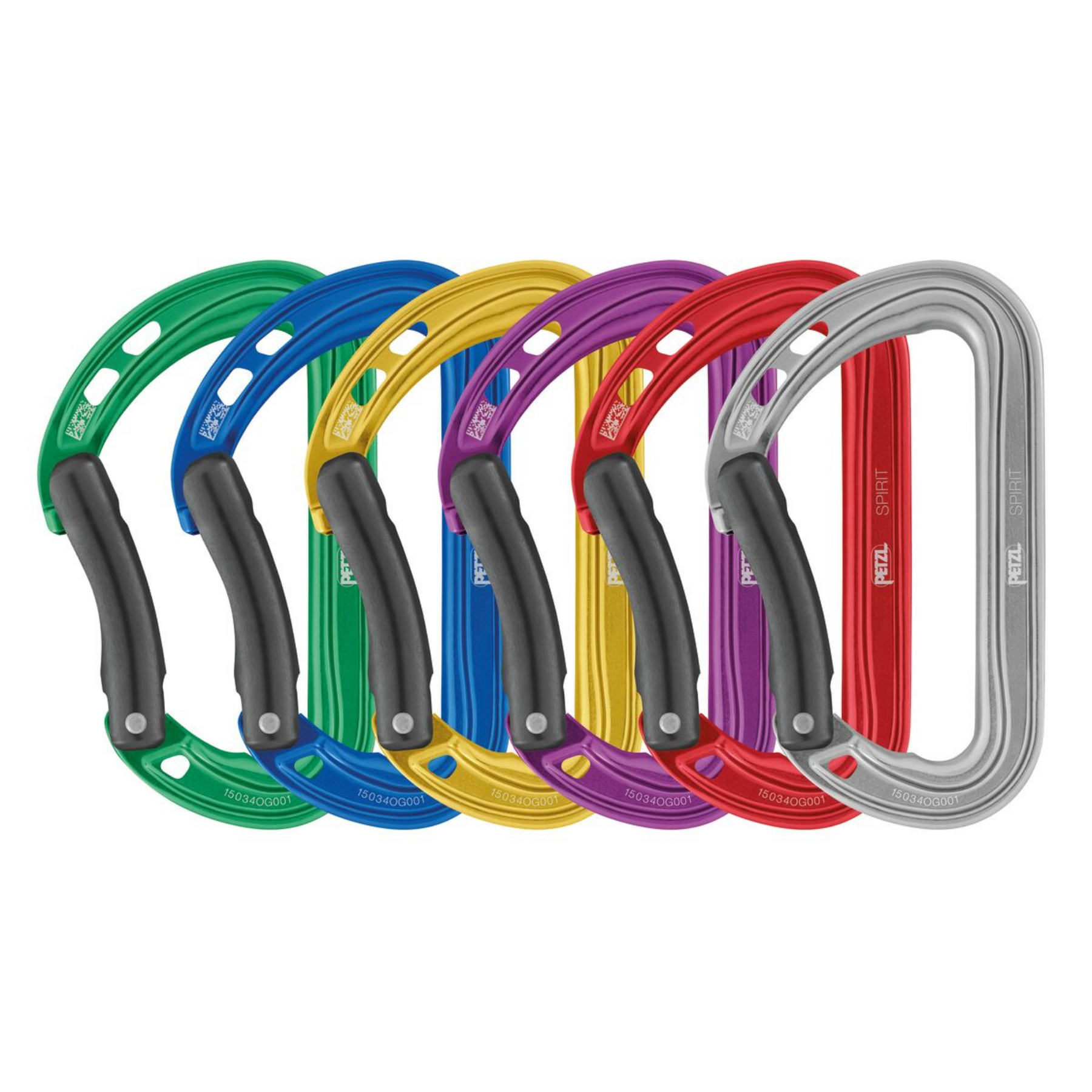PETZL | SPIRIT - Moschettone per rinvio, Confezione da 6