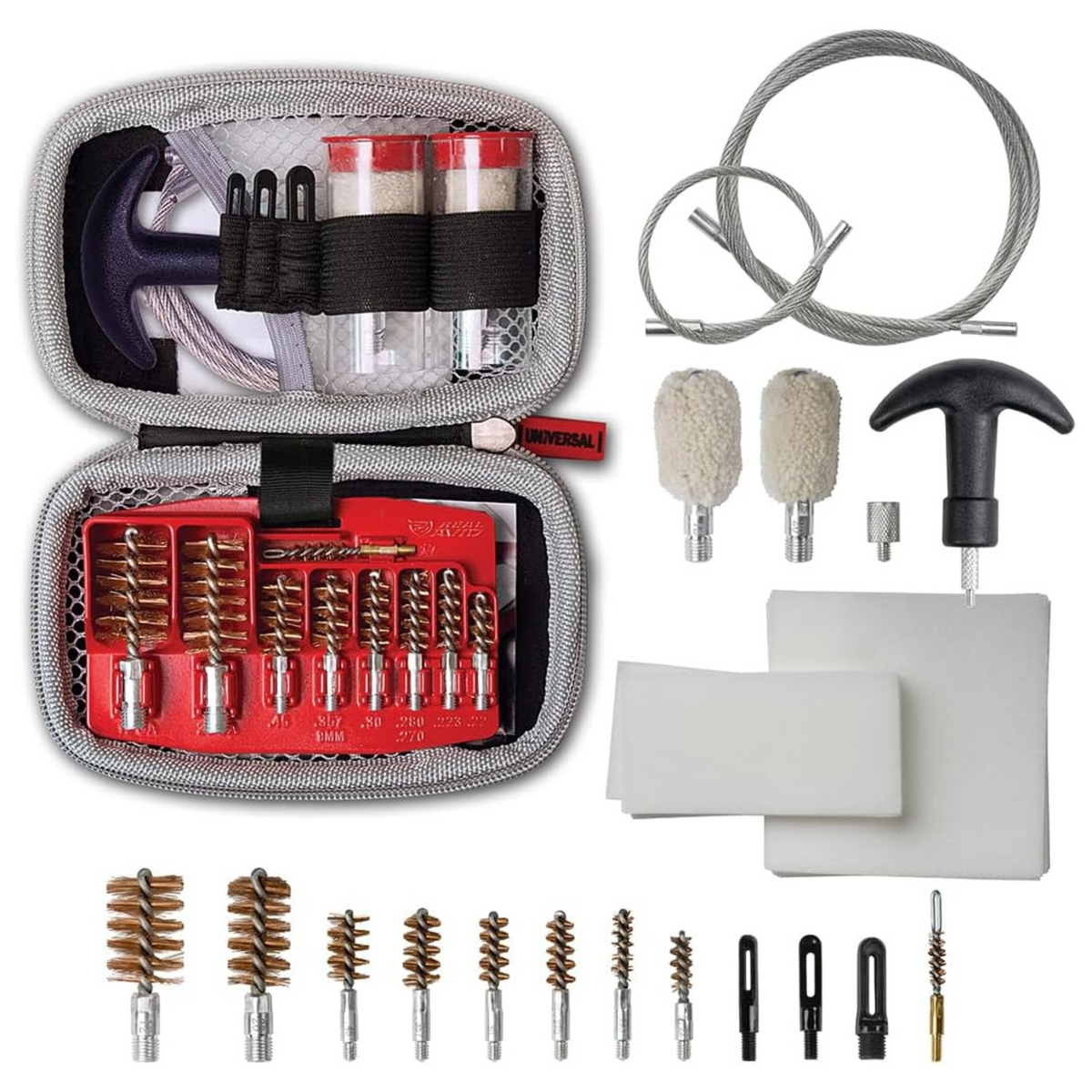 REAL AVID | GUN BOSS UNIVERSAL TACTICAL CLEANING KIT - Kit di pulizia universale