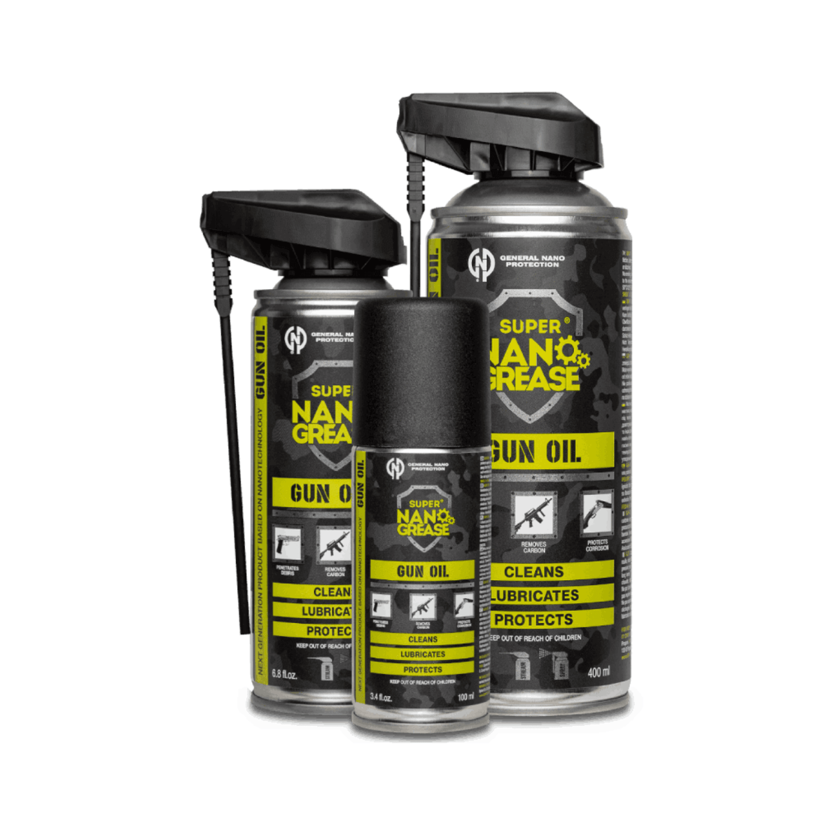 GENERAL NANO | GUN OIL - Lubrificante per armi - BackPacco - BP-GENERALNANO-GUN-OIL-100