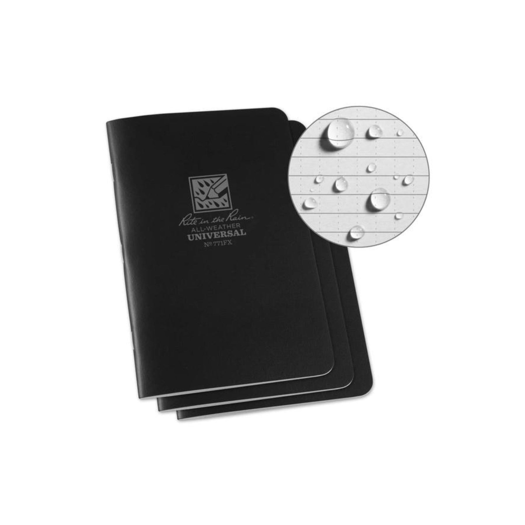 RITE IN THE RAIN | STAPLED NOTEBOOK 771FX - Block notes impermeabile (Pack da 3)