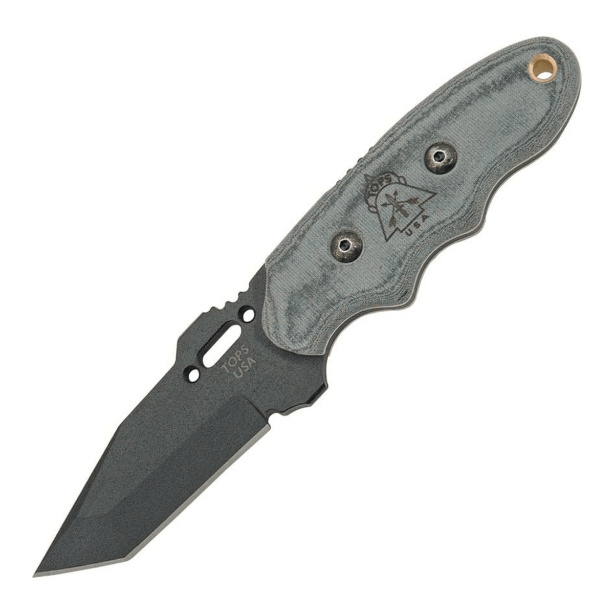 TOPS | C.A.T. 203 TP - Coltello a lama fissa - BackPacco - BP-TOPS-CAT-203-TP-BLM