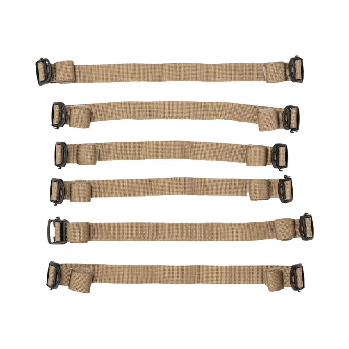 EBERLESTOCK | GATEKEEPER ACCESSORY STRAPS 6 - PACK - Set di cinghie - BackPacco - BP-EBERLESTOCK-ACHLME