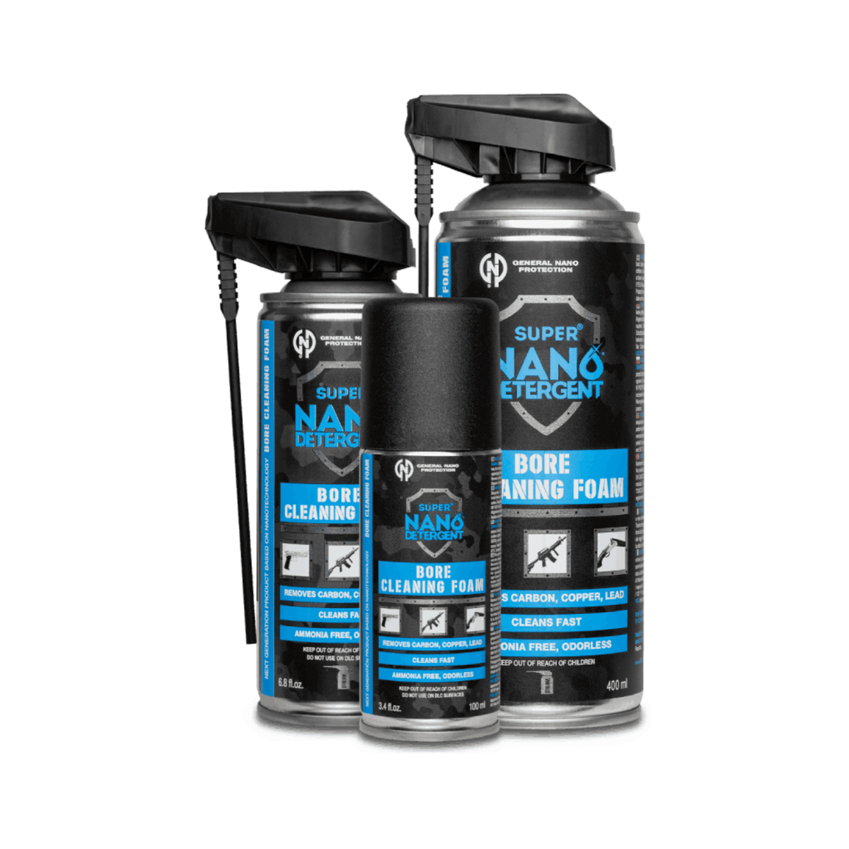 GENERAL NANO | BORE CLEANING FOAM - Schiuma per la pulizia delle canne - BackPacco - BP-GENERALNANO-BORE-CLEANING-FOAM-100