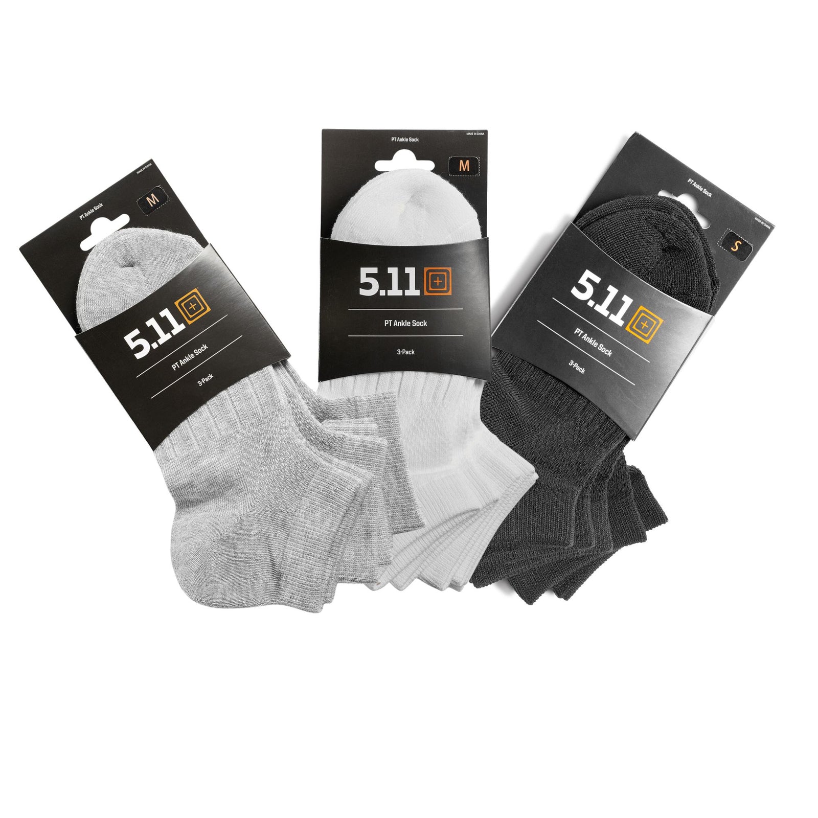 5.11 | PT ANKLE SOCK - Fantasmini in confezione da 3