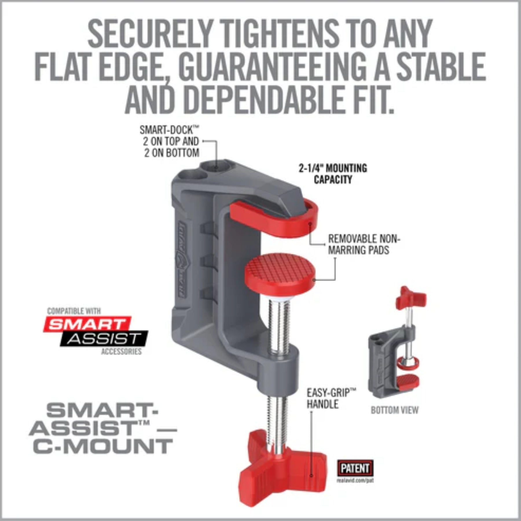 REAL AVID | SMART-ASSIST C-MOUNT - Supporto da tavolo