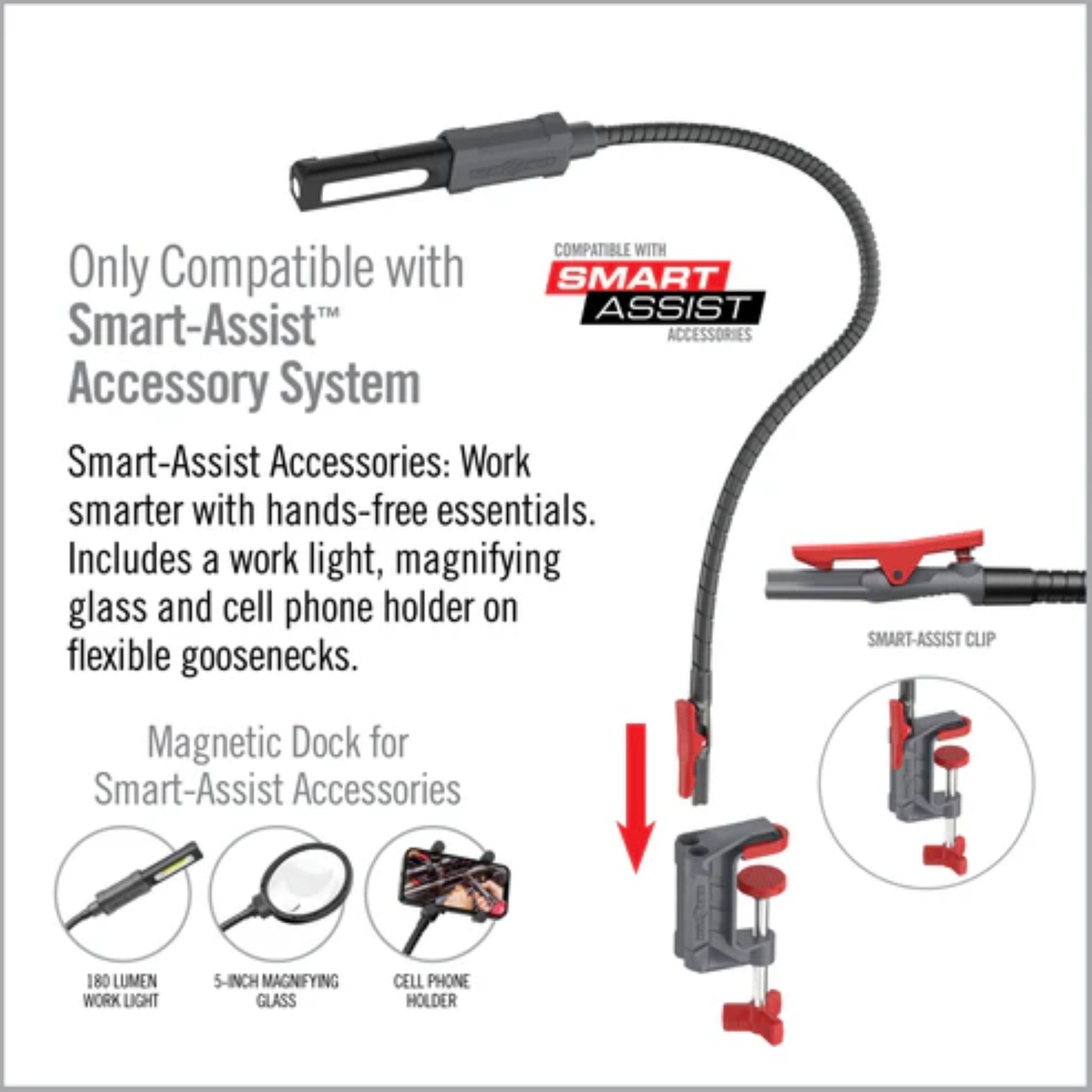REAL AVID | SMART-ASSIST C-MOUNT - Supporto da tavolo