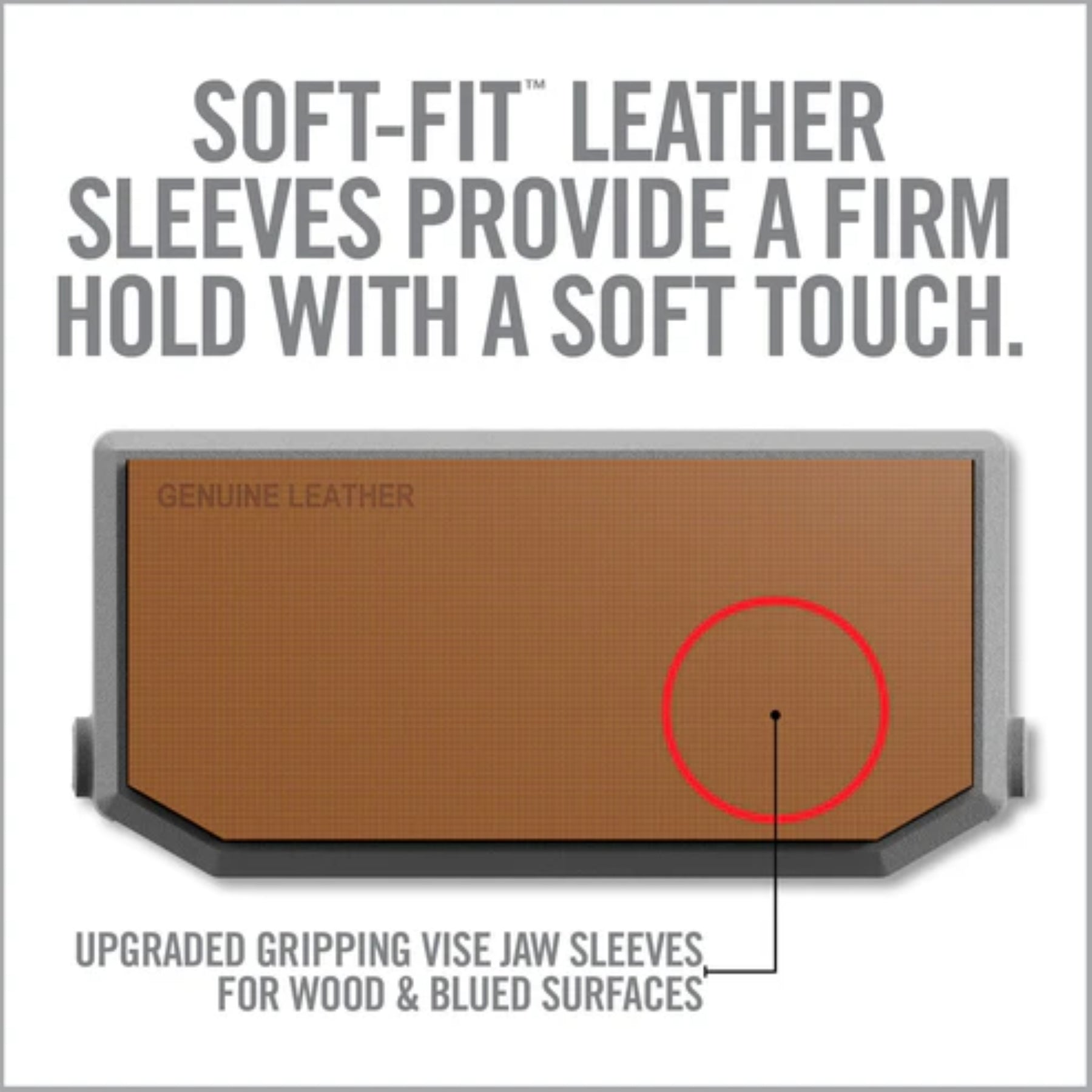 REAL AVID | SMART-JAWS SOFT-FIT LEATHER - Ganasce morbide per Master Gun Vise