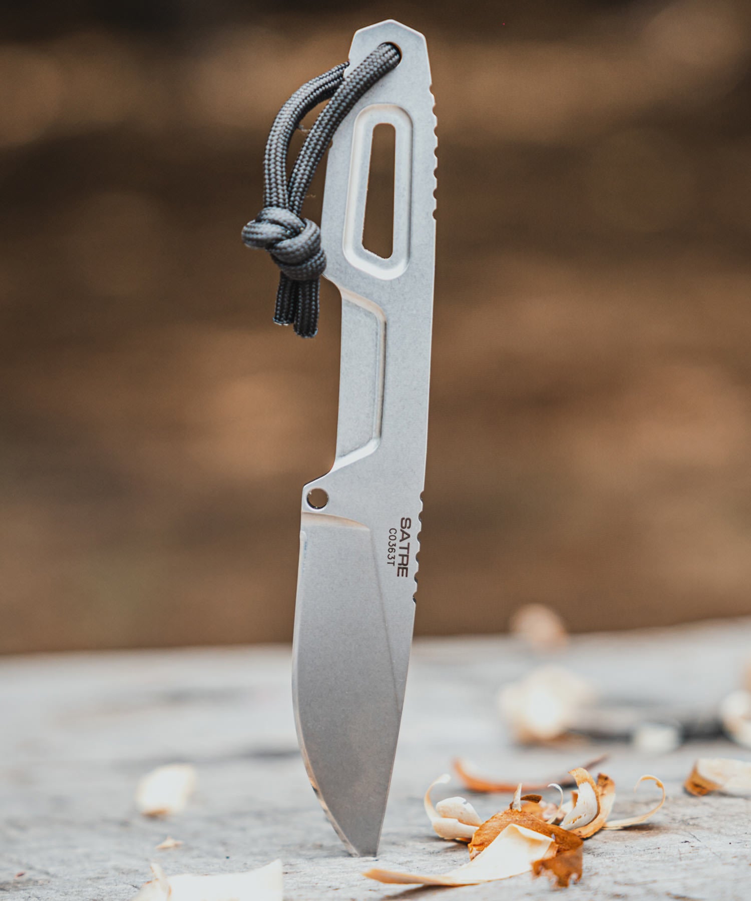 Satre Extrema Ratio stone washed durante un'escursione - lato b