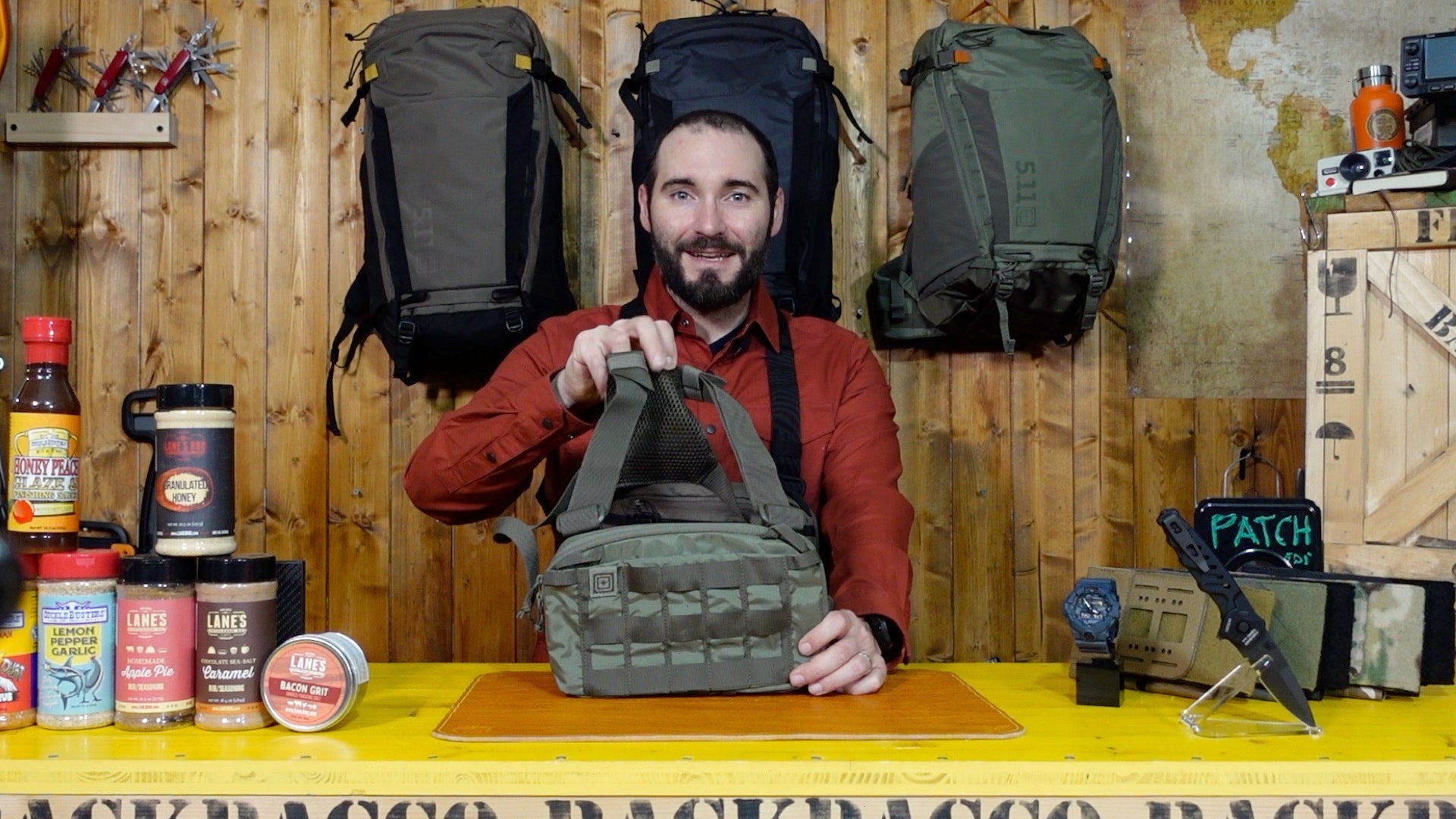 Paolo di Backpacco spiega il 5.11 | SKYWEIGHT SURVIVAL CHEST PACK