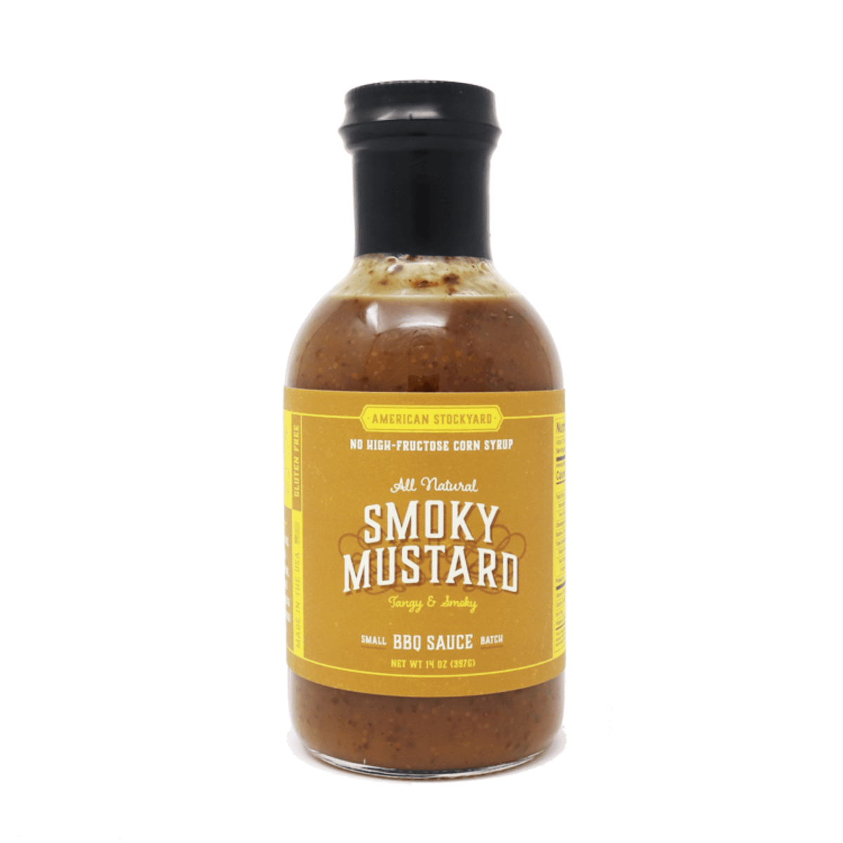 American Stockyard BBQ Sauce Smoky Mustard - La senape affumicata per eccellenza - BackPacco - BP-STOCKYARD-147906