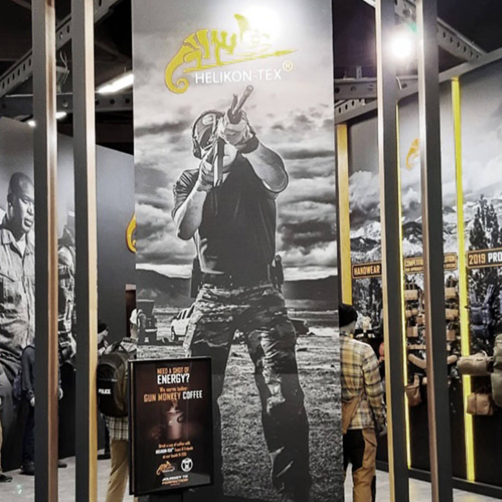Stand Helikon-Tex all'IWA 19