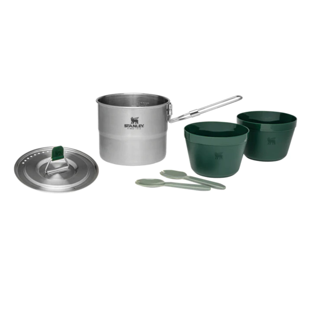 STANLEY ADVENTURE | STAINLESS STEEL COOK SET FOR TWO - Set di stoviglie per due