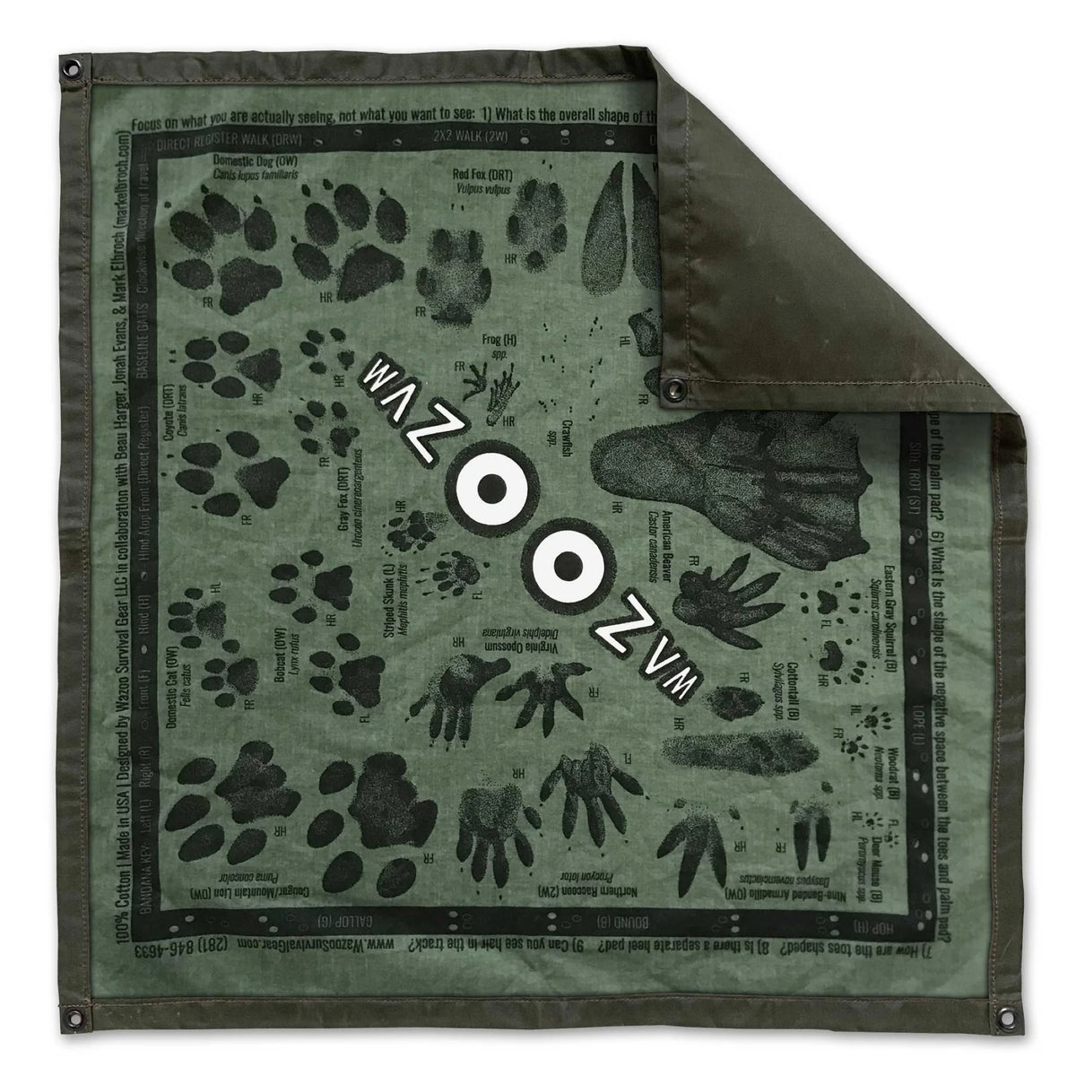 WAZOO | TRACKING GROUND CLOTH - Telino