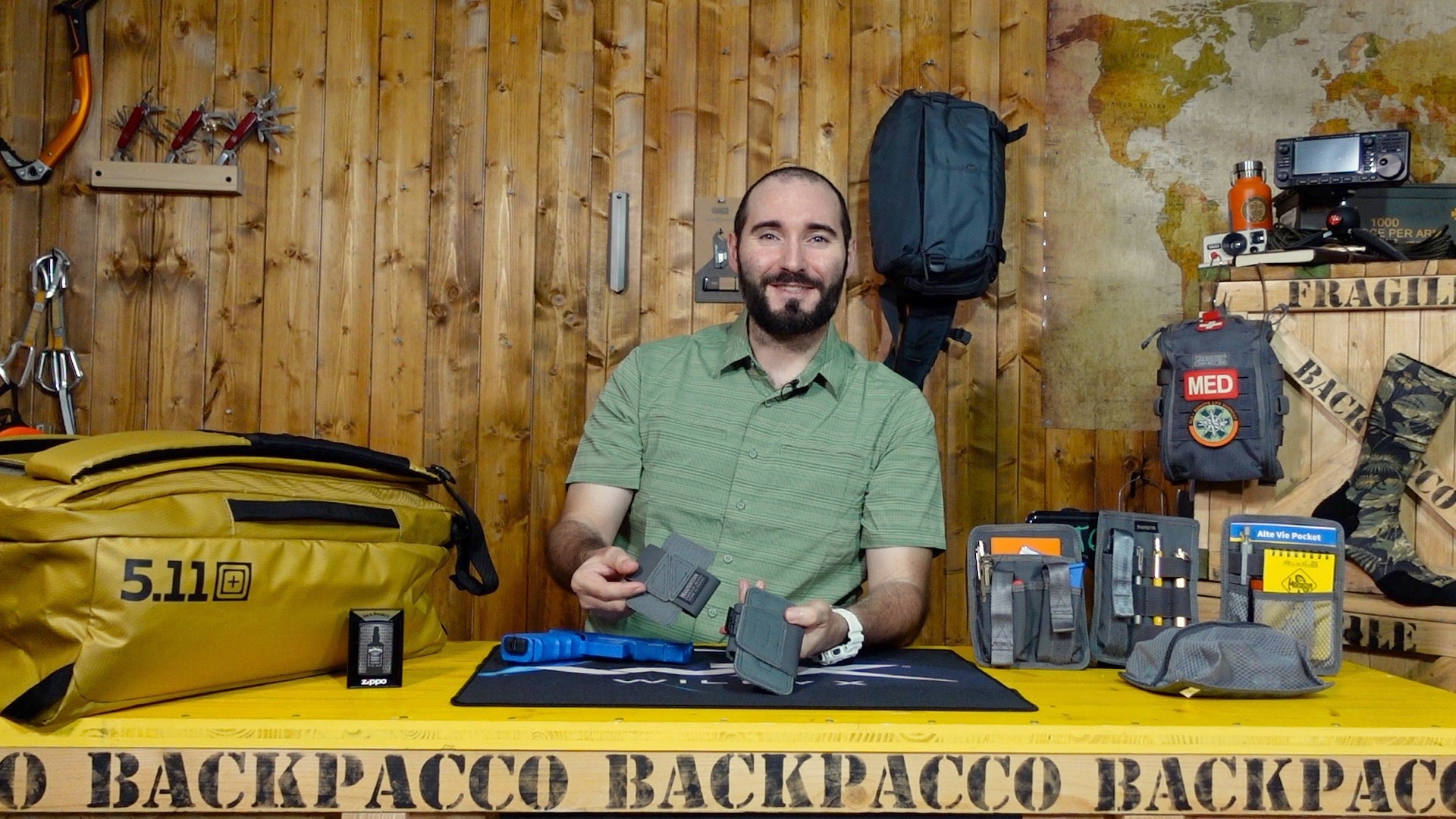 Paolo di Backpacco spiega gli  DMW & UPW di maxpedition