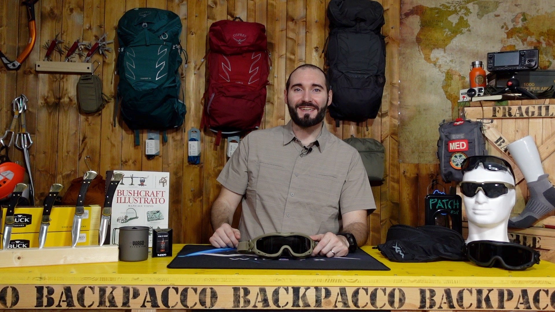 Paolo di backpacco spiega i WILEYX | SPEAR DUAL LENS 