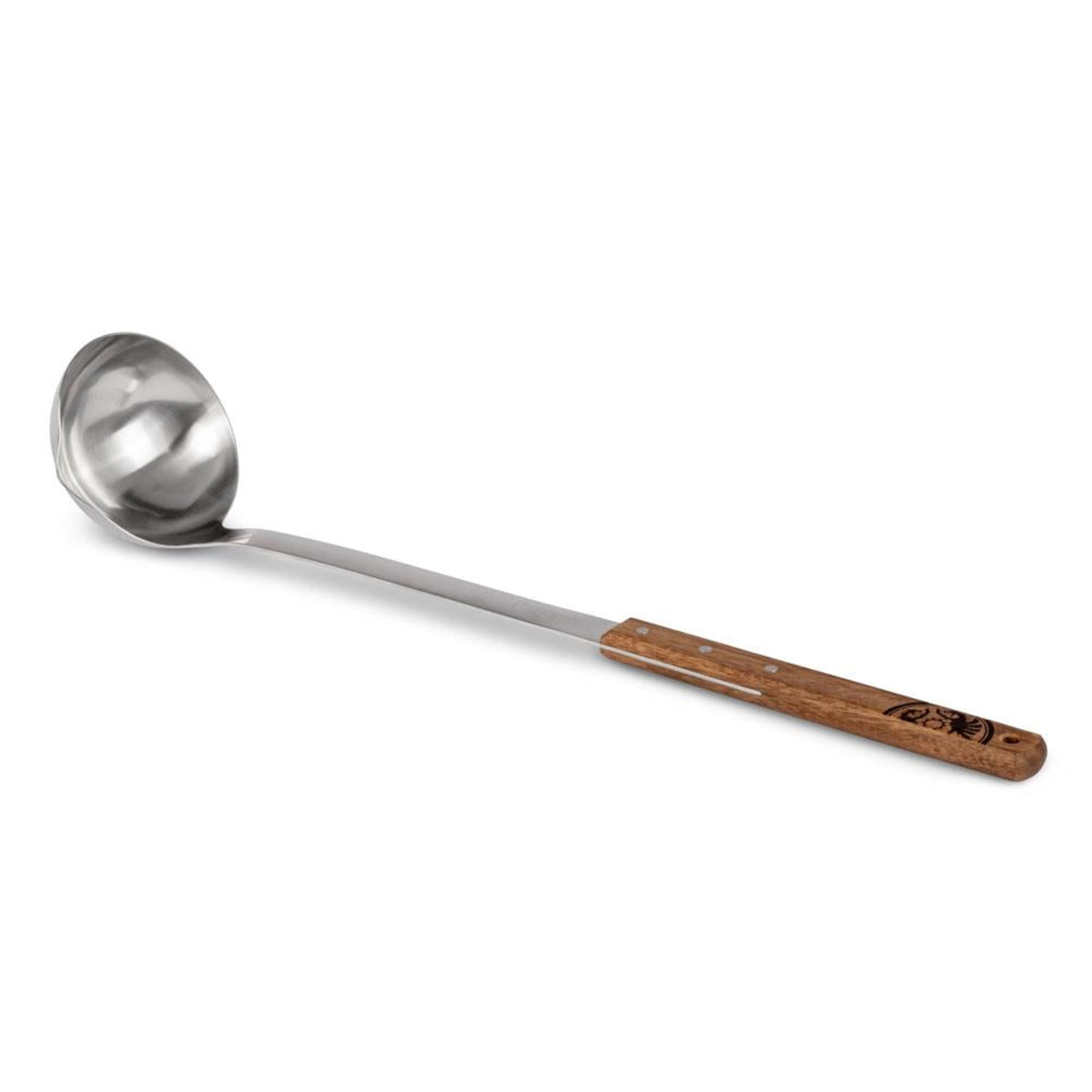 PETROMAX | LADLE - Mestolo da cucina con manico in legno - In acciaio!
