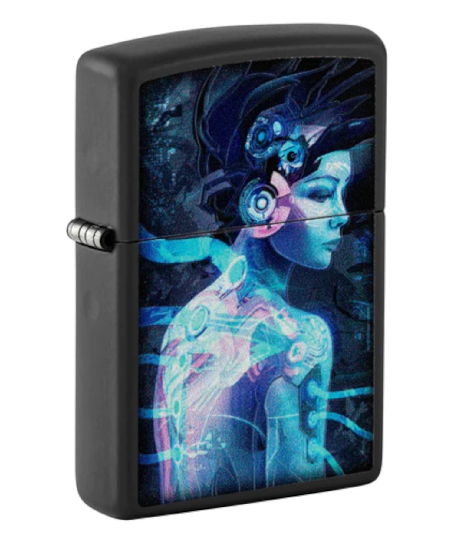 ZIPPO CYBER WOMAN DESIGN