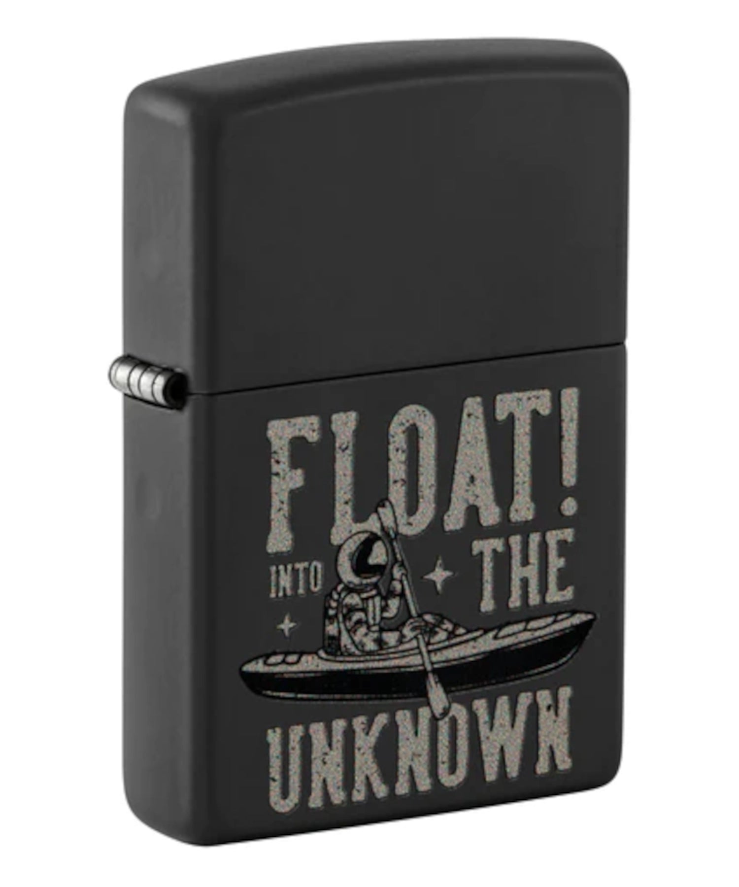 ZIPPO FLOAT INTO THE UNKNOWN DESIGN