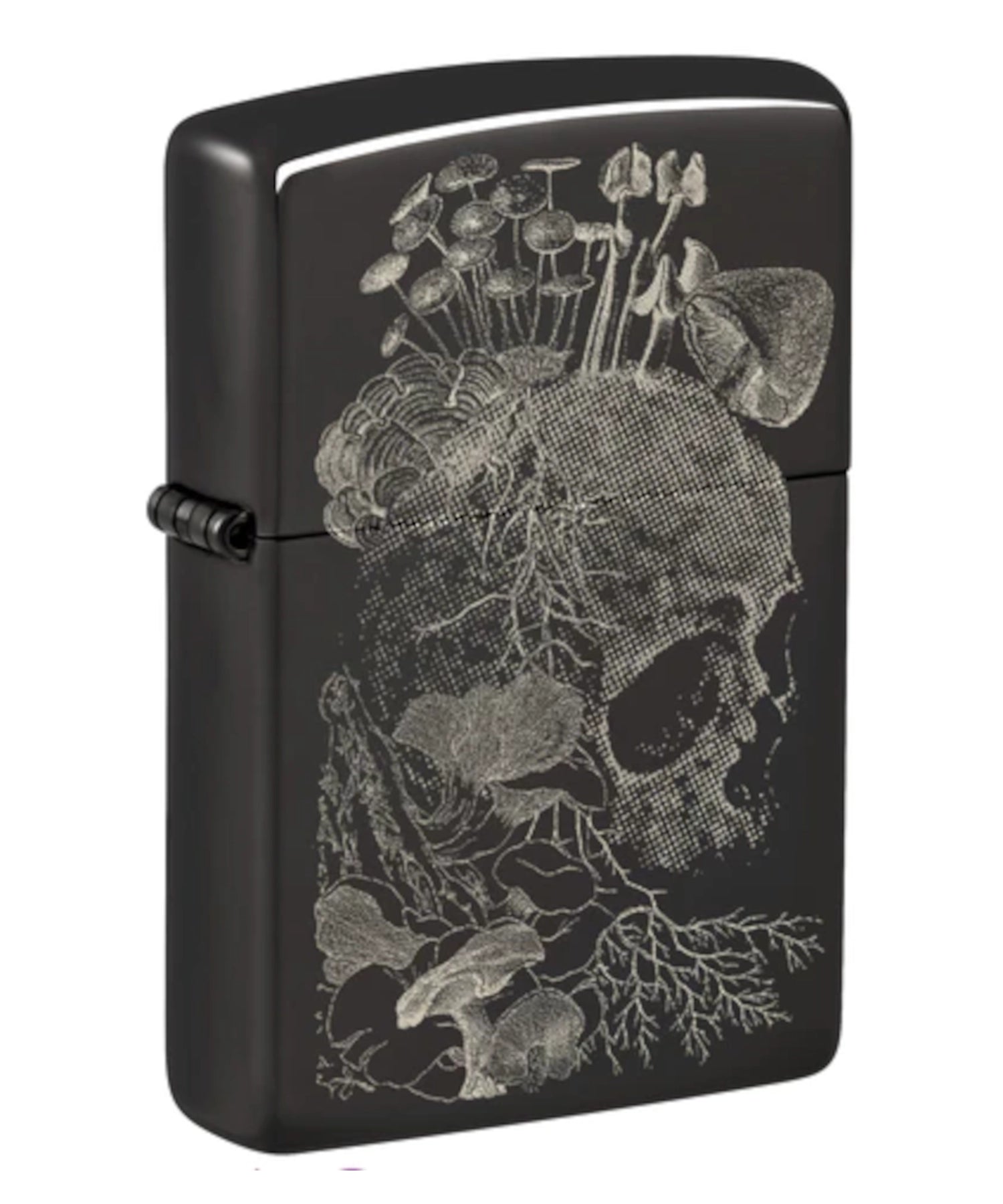 ZIPPO SKULL MUSHROOM DESIGN