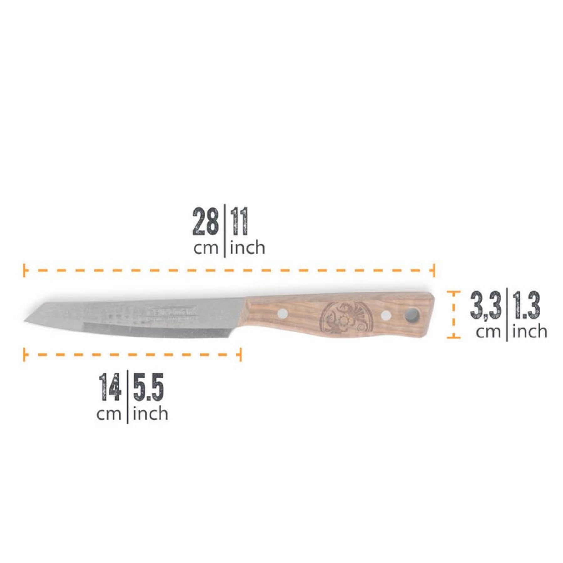 PETROMAX | UTILITY KNIFE 14 CM - Coltello da cucina - Lo usi per tutto!