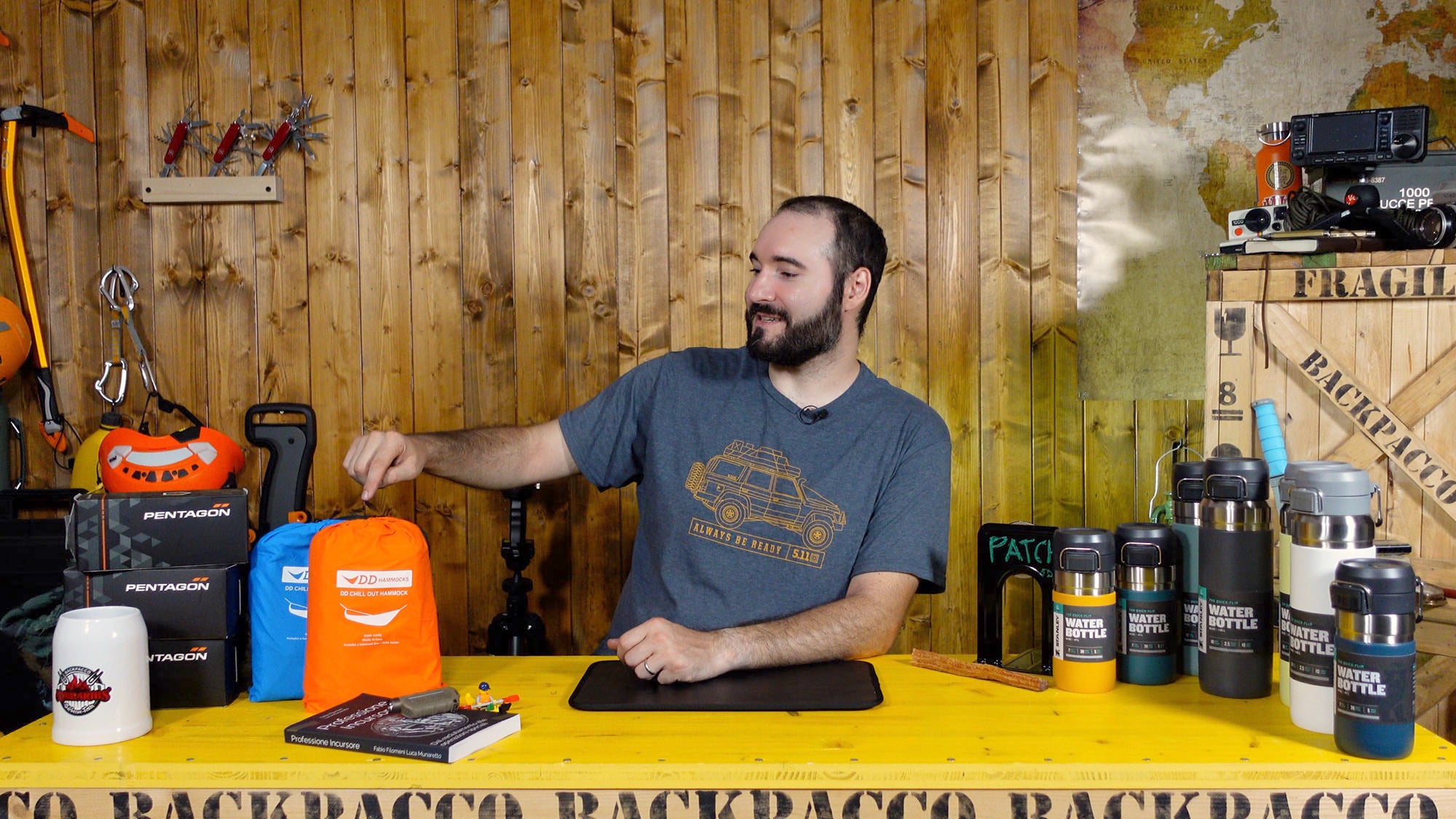 COPERTINA DEL VIDEO DOVE PAOLO DI BACKPACCO SPIEGA L'AMACA CHILL OUT DI DD HAMMOCK
